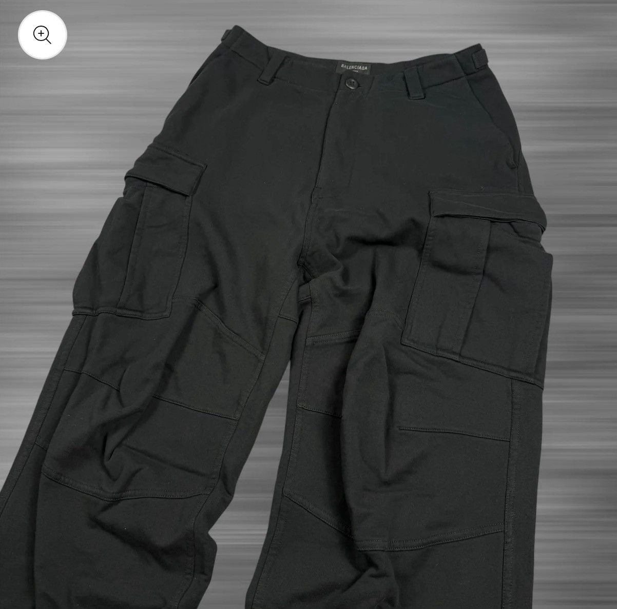 Balenciaga Balenciaga Cargo Baggy ‘Black’ Sweatpants Size US 34 / EU 50 - 2 Thumbnail