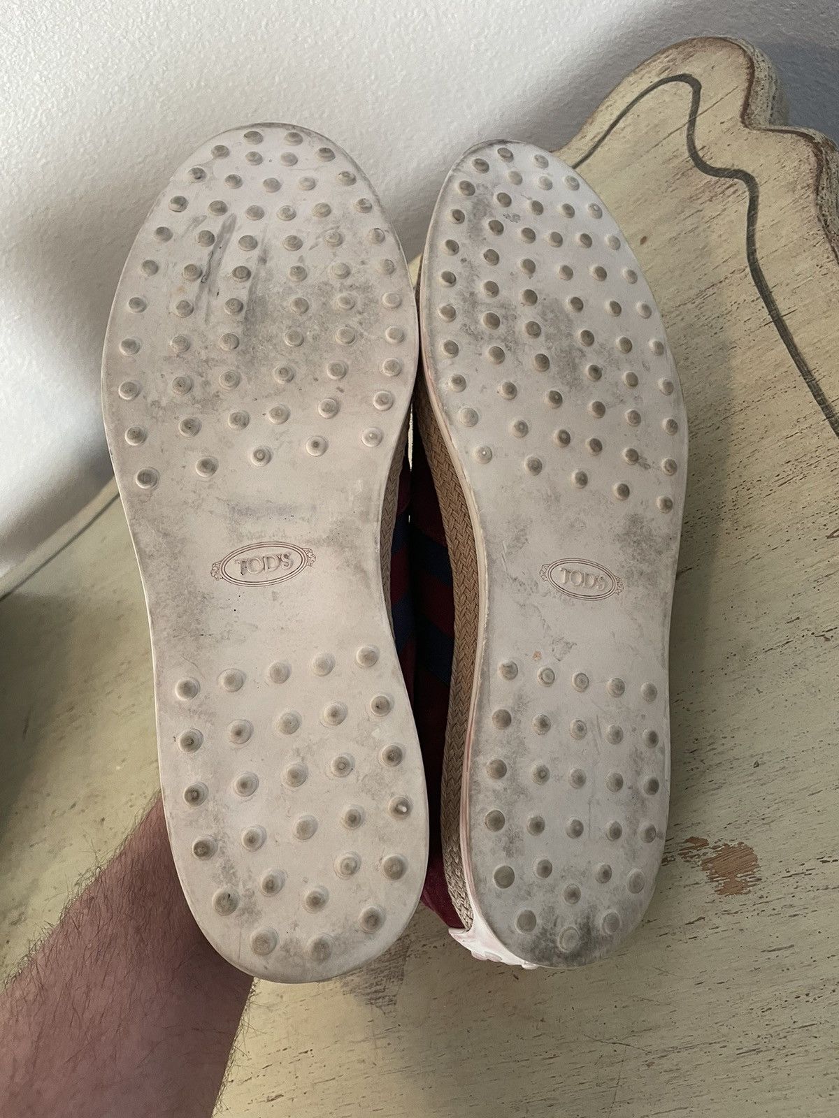 Tod's Suede Espadrille Loafer Size US 12 / EU 45 - 9 Thumbnail