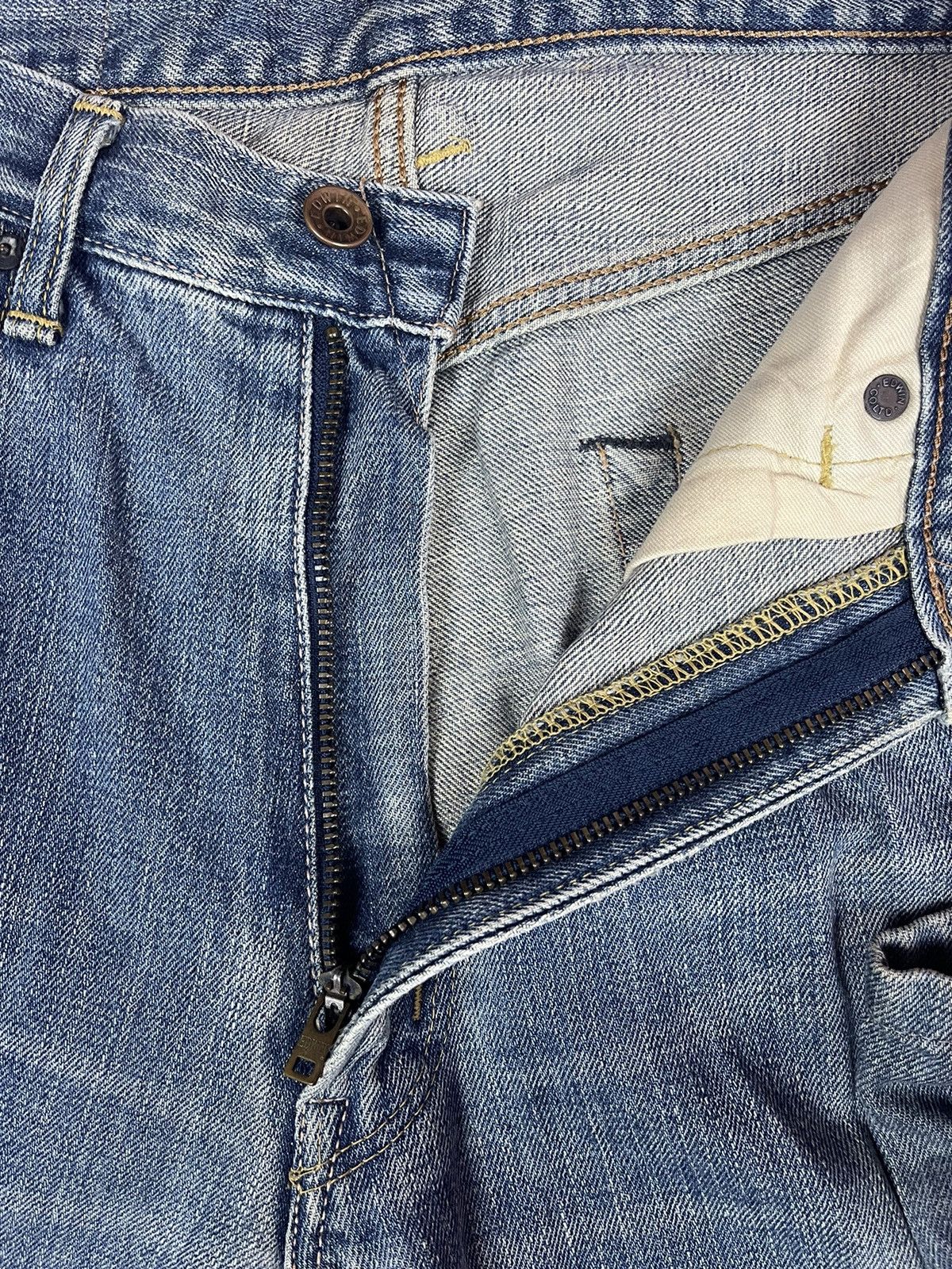 Edwin Vintage Edwin 505 Jeans Selvedge Streetwear Size US 30 / EU 46 - 2 Thumbnail