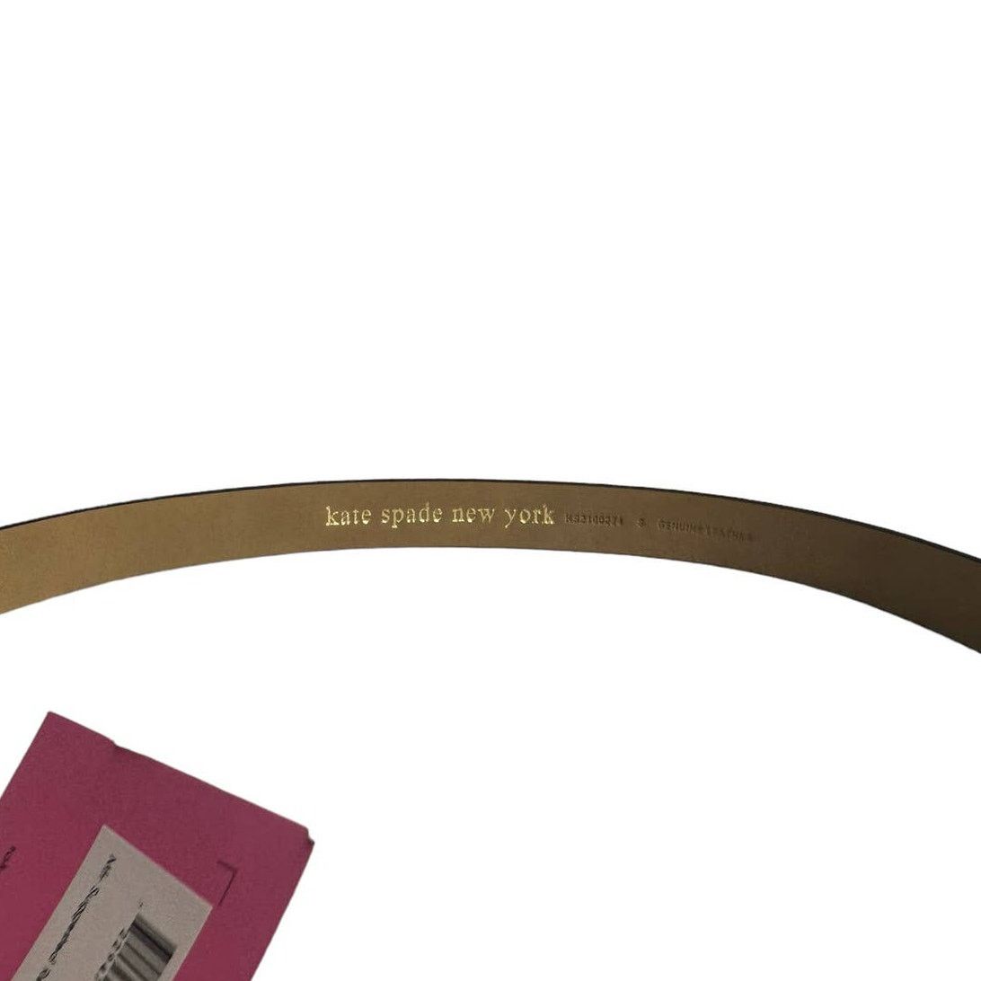 Kate Spade Kate Spade Bow Leather Belt in Pale Peach small Size ONE SIZE - 6 Thumbnail