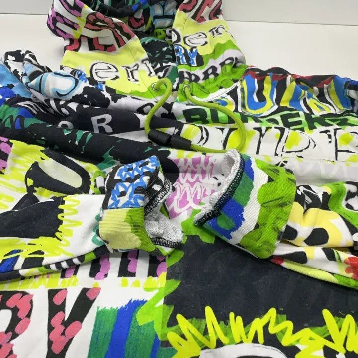 Burberry Burberry Burberry Colorful Logo Print Hooded Sweatshirt-25 Size US L / EU 52-54 / 3 - 8 Thumbnail