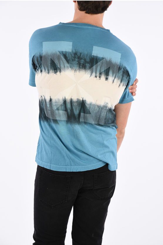 Off-White o1y0325 Crewneck T-Shirt in Multicolor Size US XS / EU 42 / 0 - 3 Thumbnail