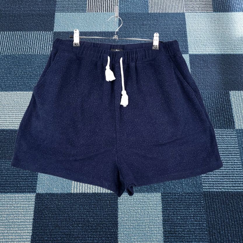 7 For All Mankind 7 For All Mankind Sleep Shorts Womens L Large Blue Fleece Lounge Drawstring Size 36" / US 14 / IT 50 - 1 Thumbnail