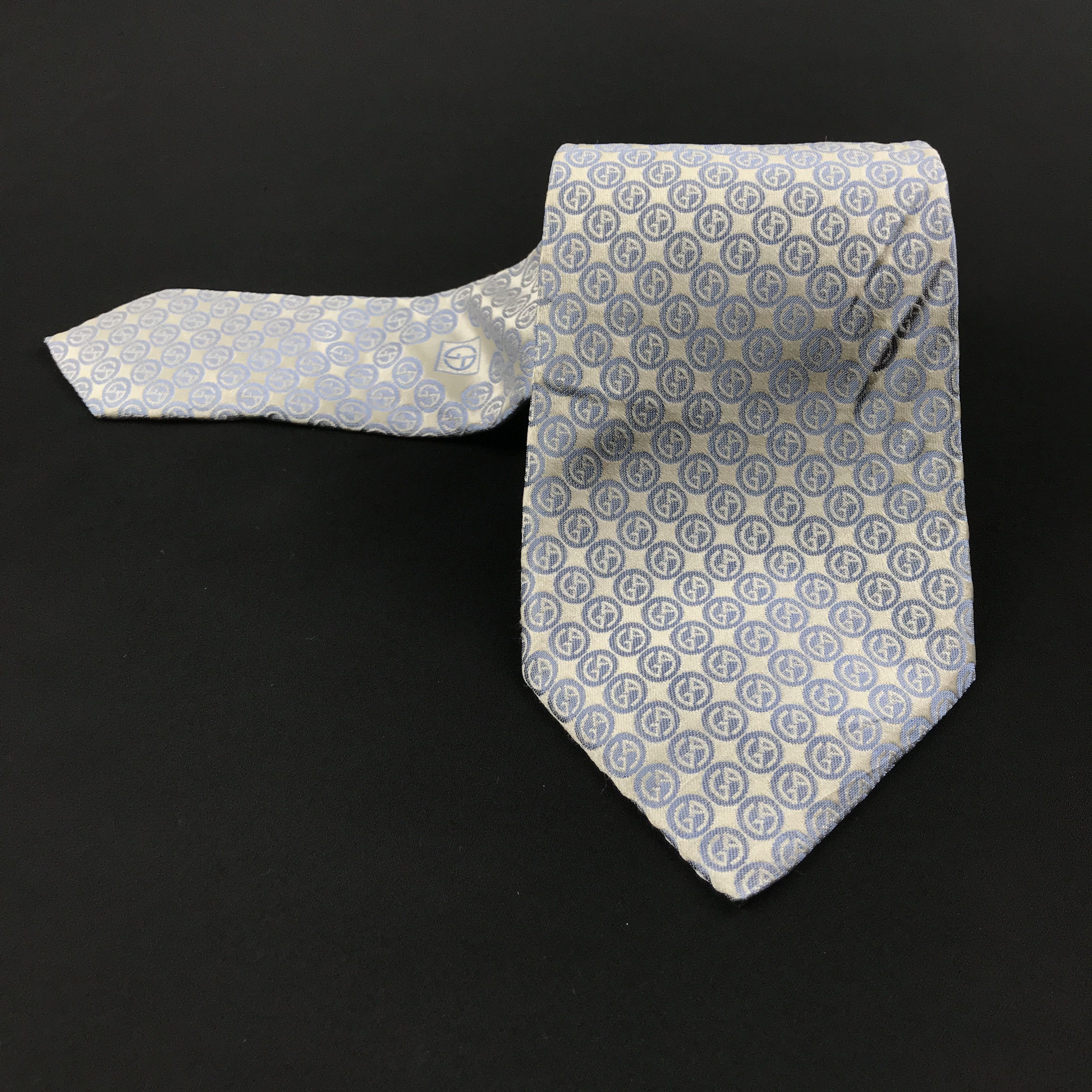 Giorgio Armani × Vintage Vintage Giorgio Armani Silk Necktie Size ONE SIZE - 1 Thumbnail