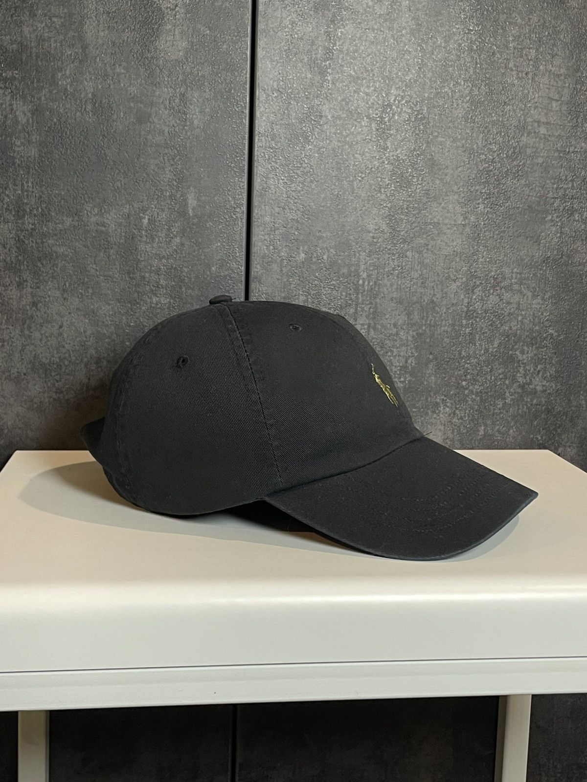Polo Ralph Lauren Polo Ralph Lauren Pony Black Cap Hat RRL Size ONE SIZE - 3 Thumbnail