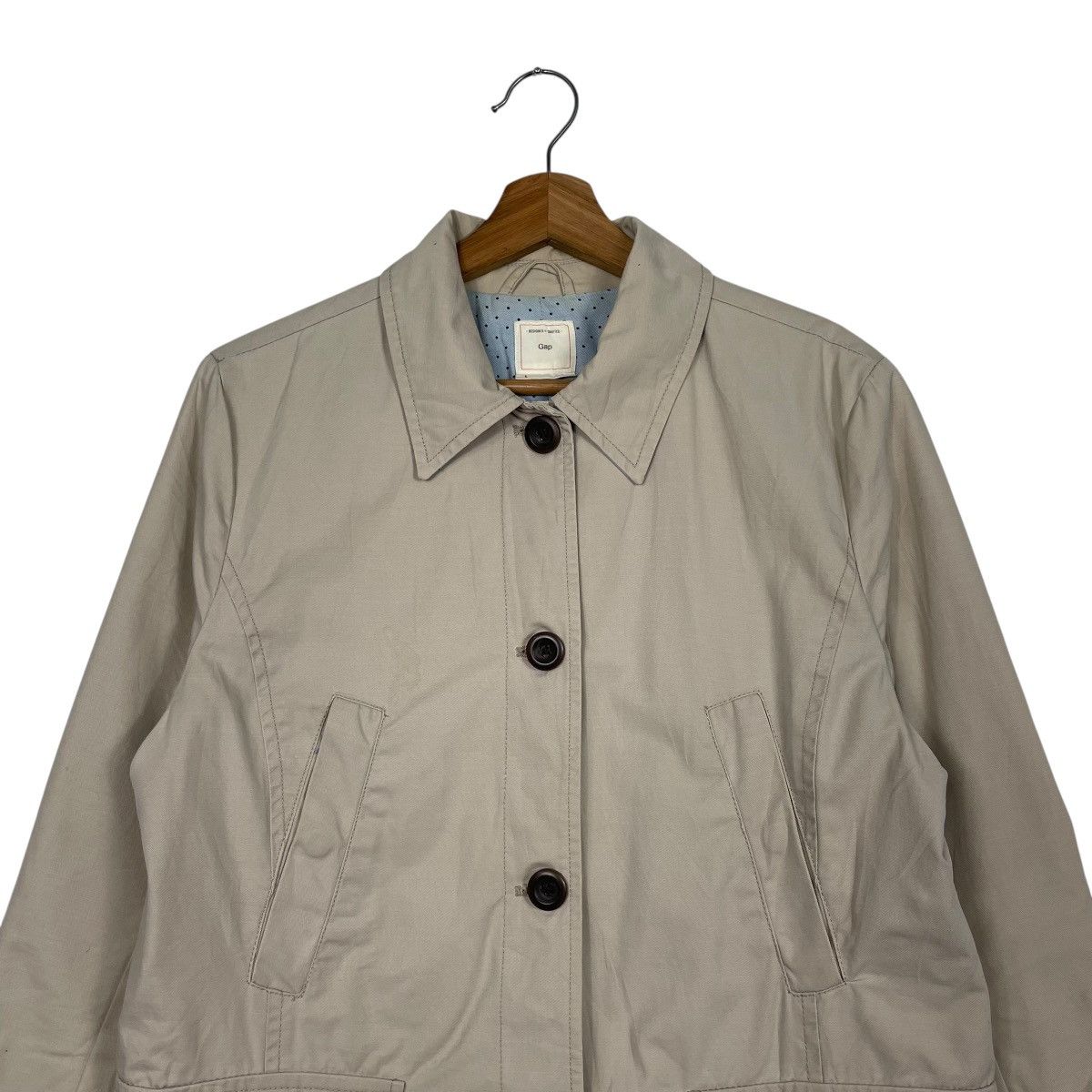 Other Gap Brown Women Jacket Size L / US 10 / IT 46 - 2 Thumbnail