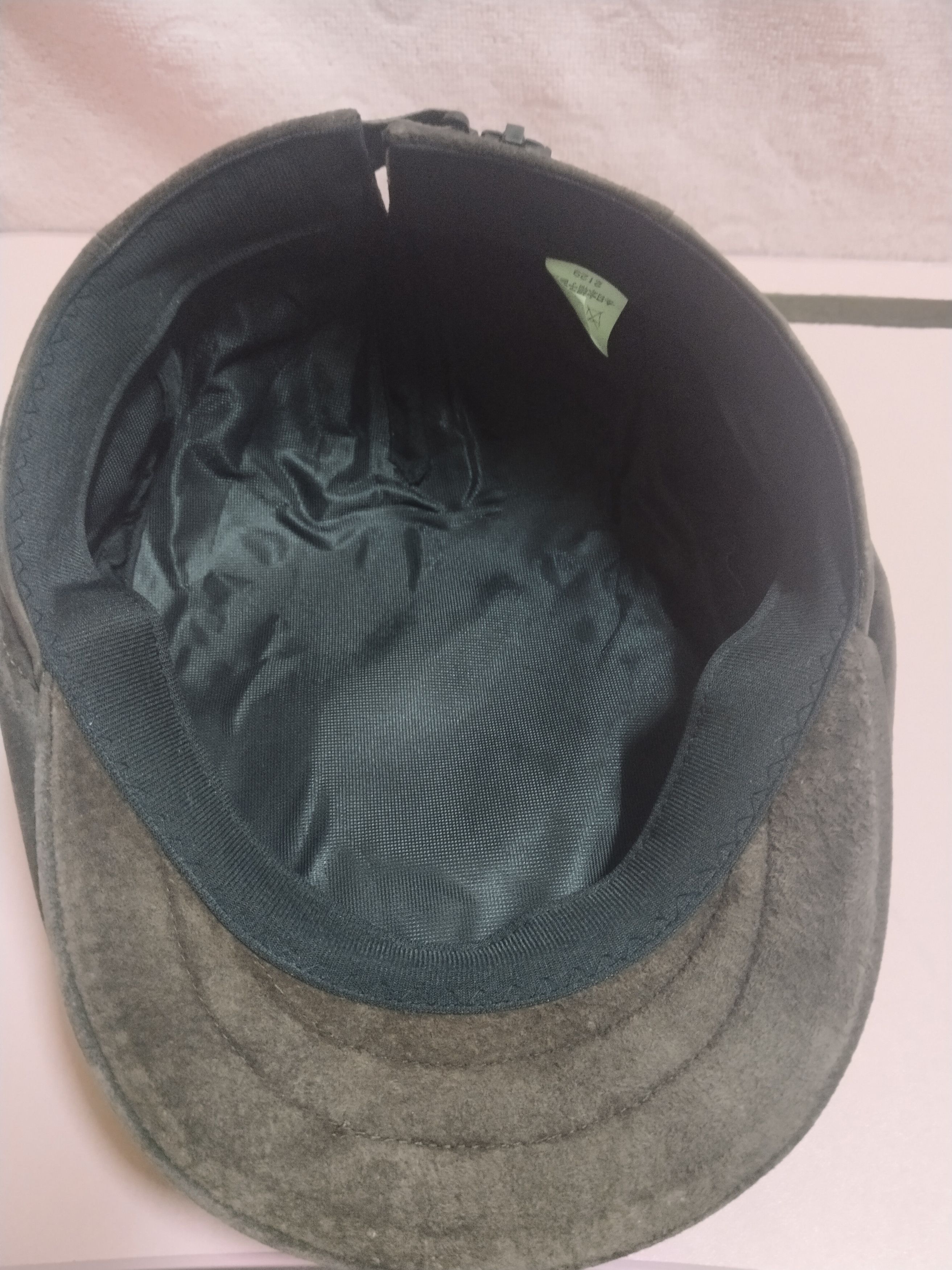 Japanese Brand VINTAGE SWIPE LEATHER BARETTA JAPAN HAT Size ONE SIZE - 5 Thumbnail