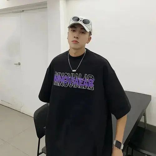 High Sport Oversized Summer Cotton Short Sleeve T-shirt Size US M / EU 48-50 / 2 - 3 Thumbnail
