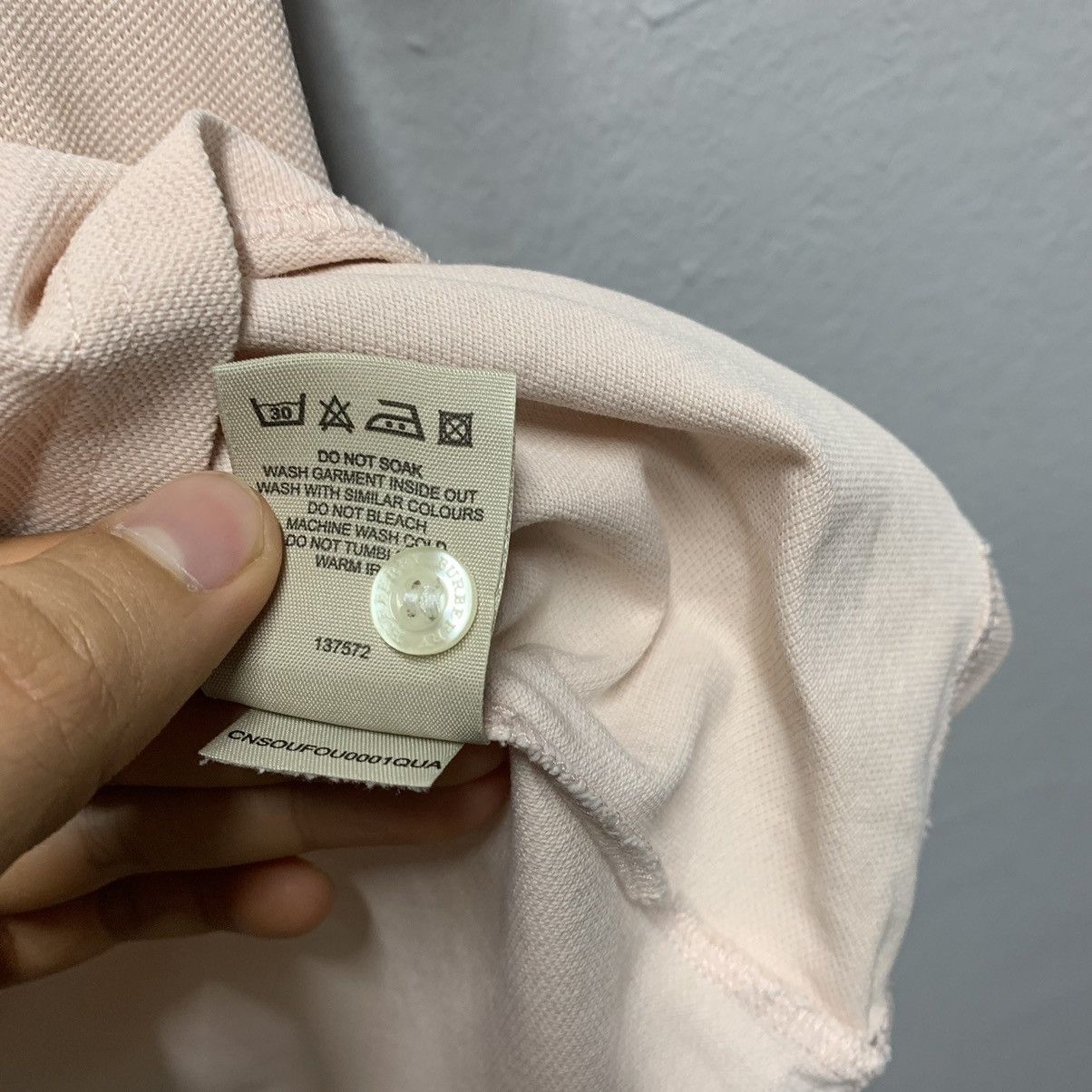 Burberry VINTAGE BURBERRY POLO TEE SHIRT Size M / US 6-8 / IT 42-44 - 5 Thumbnail