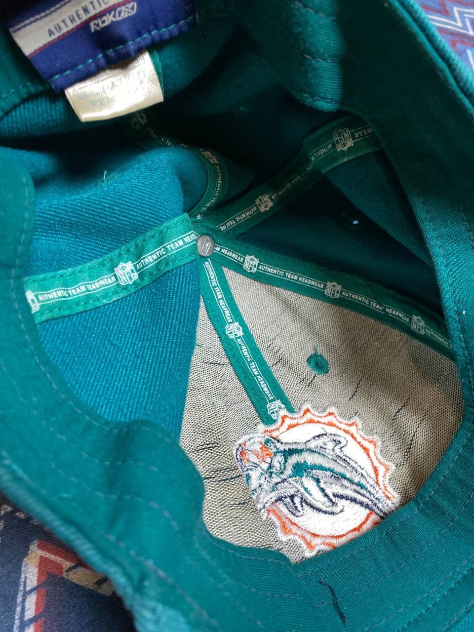 NFL × Reebok × Vintage Mens Vintage Reebok Miami Dolphins NFL Hats Cap Size ONE SIZE - 9 Thumbnail