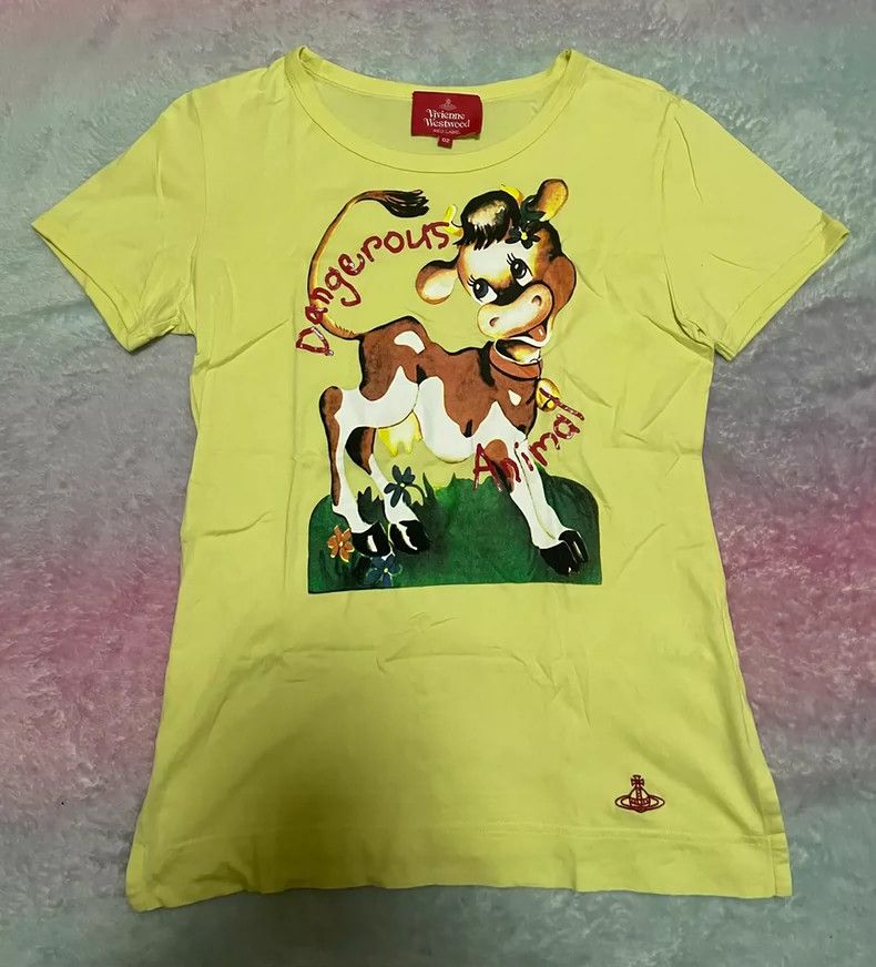 Vivienne Westwood Vivienne Westwood Grass cow letter print short sleeves Size M / US 6-8 / IT 42-44 - 5 Thumbnail