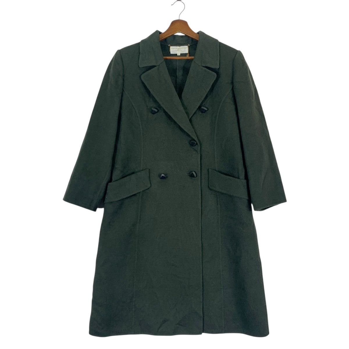 Vintage Vintage Gianni Maniglia Wool Long Coat Size US M / EU 48-50 / 2 - 1 Thumbnail
