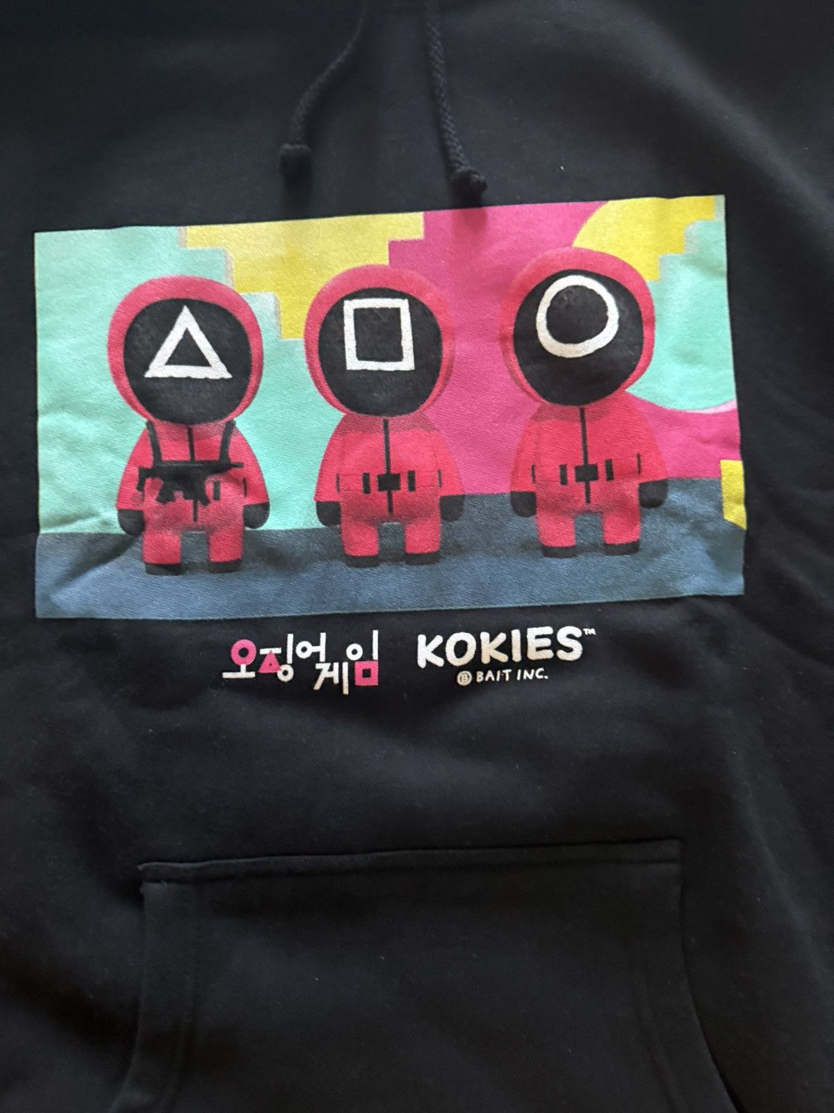 Bait BAIT x Squid Game Kokies Hoodie Black Graphic Men’s XL Size US XL / EU 56 / 4 - 2 Thumbnail