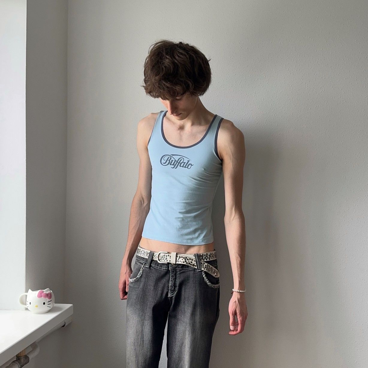 Hysteric Glamour Y2K Buffalo London Tank Top T Shirt Diesel Vibe Size M / US 6-8 / IT 42-44 - 4 Thumbnail