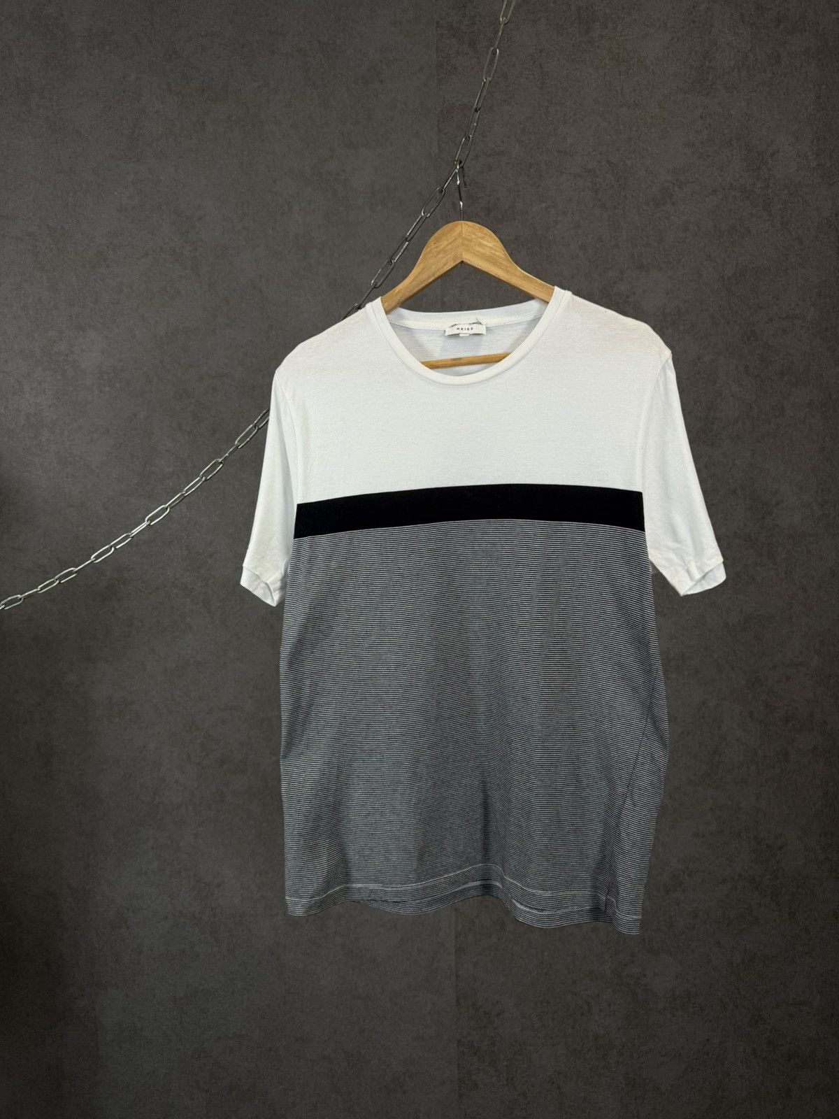 Reiss Reiss designer striped tee Size US S / EU 44-46 / 1 - 1 Thumbnail