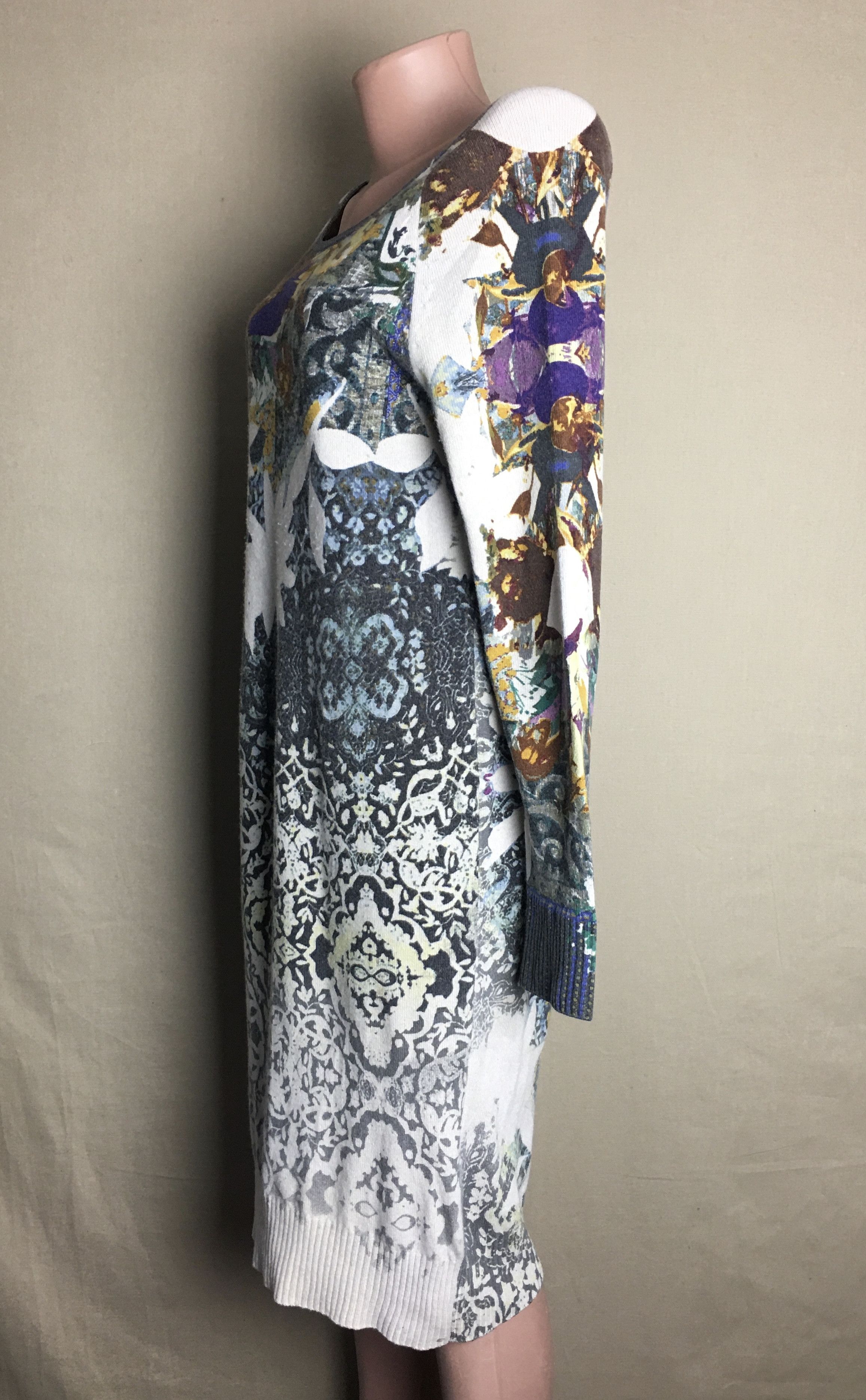 Etro ETRO Milano Wool Cashmere Floral Dress IT 42 Size M / US 6-8 / IT 42-44 - 4 Thumbnail