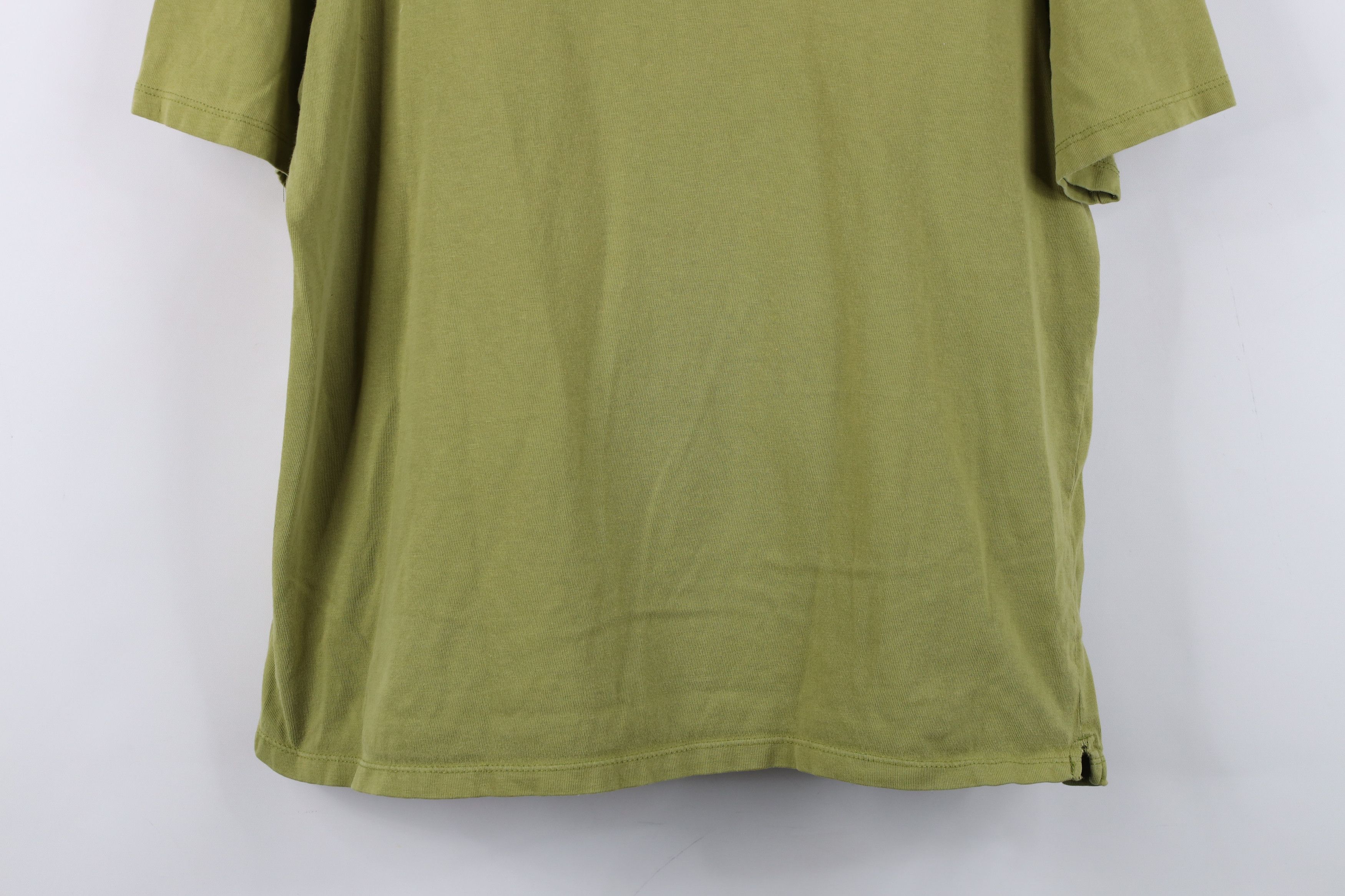 Vintage Vintage 90s Y2K Mossimo Surfing Blank Ribbed Knit T-Shirt Size M / US 6-8 / IT 42-44 - 3 Thumbnail