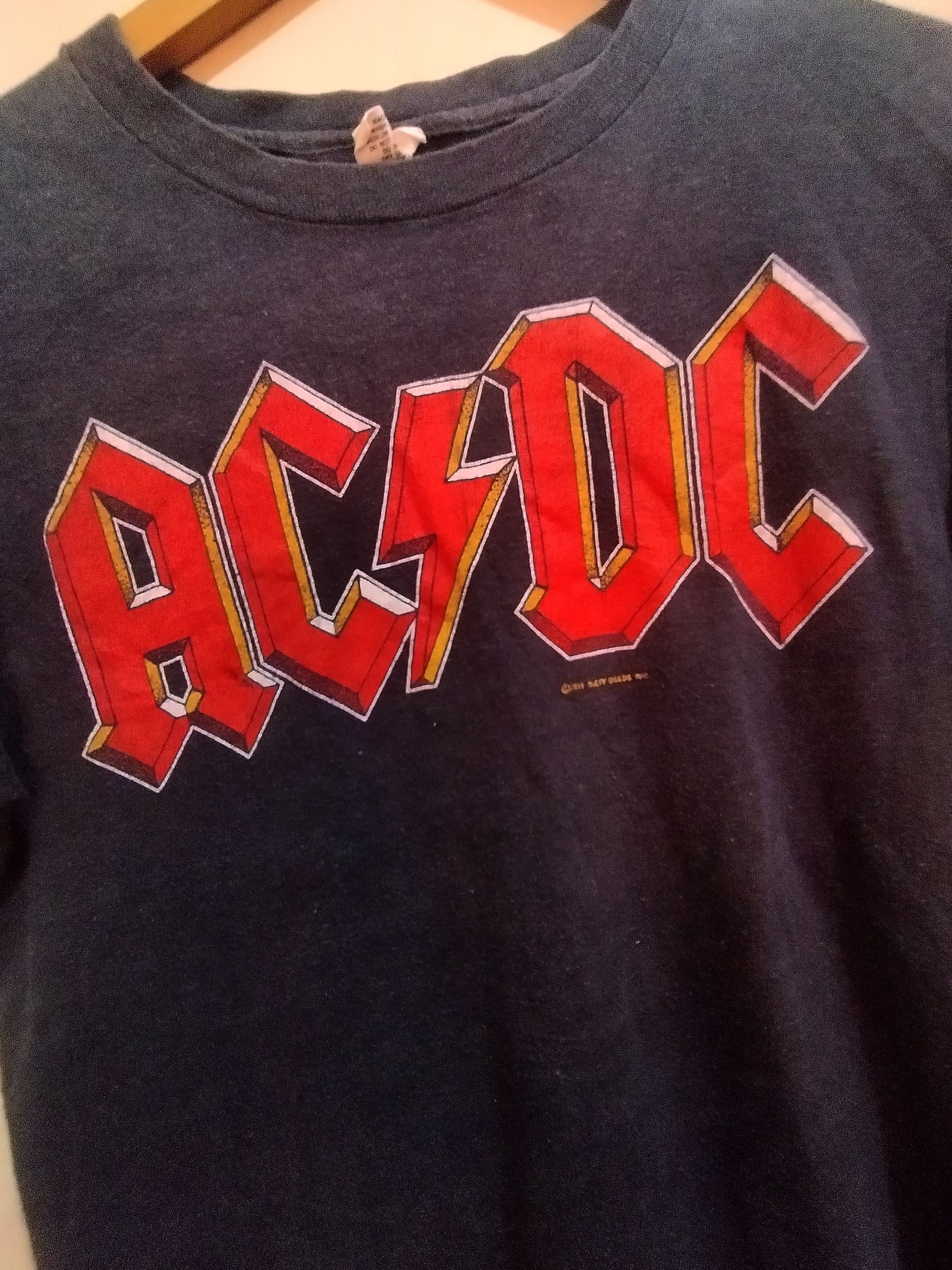 Vintage Vintage 80s ACDC Europe Tour made in USA Size S / US 4 / IT 40 - 6 Thumbnail