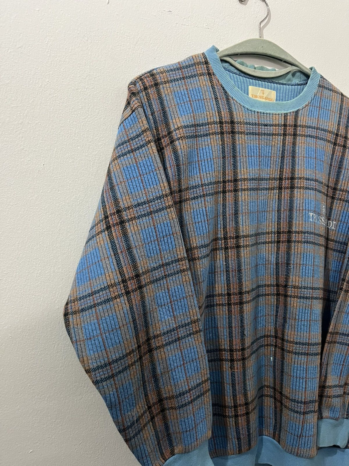 Trussardi Vintage 90s Trussardi Sweatshirt Size US M / EU 48-50 / 2 - 2 Thumbnail