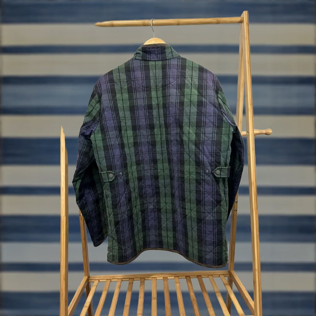 Peter Millar VTG Peter Millar Green Tartan Plaid Quilted Jacket Size L Mens Broken Zipper Exposure: Pilling Collar Fading Suffolk Style Size US L / EU 52-54 / 3 - 1 Thumbnail