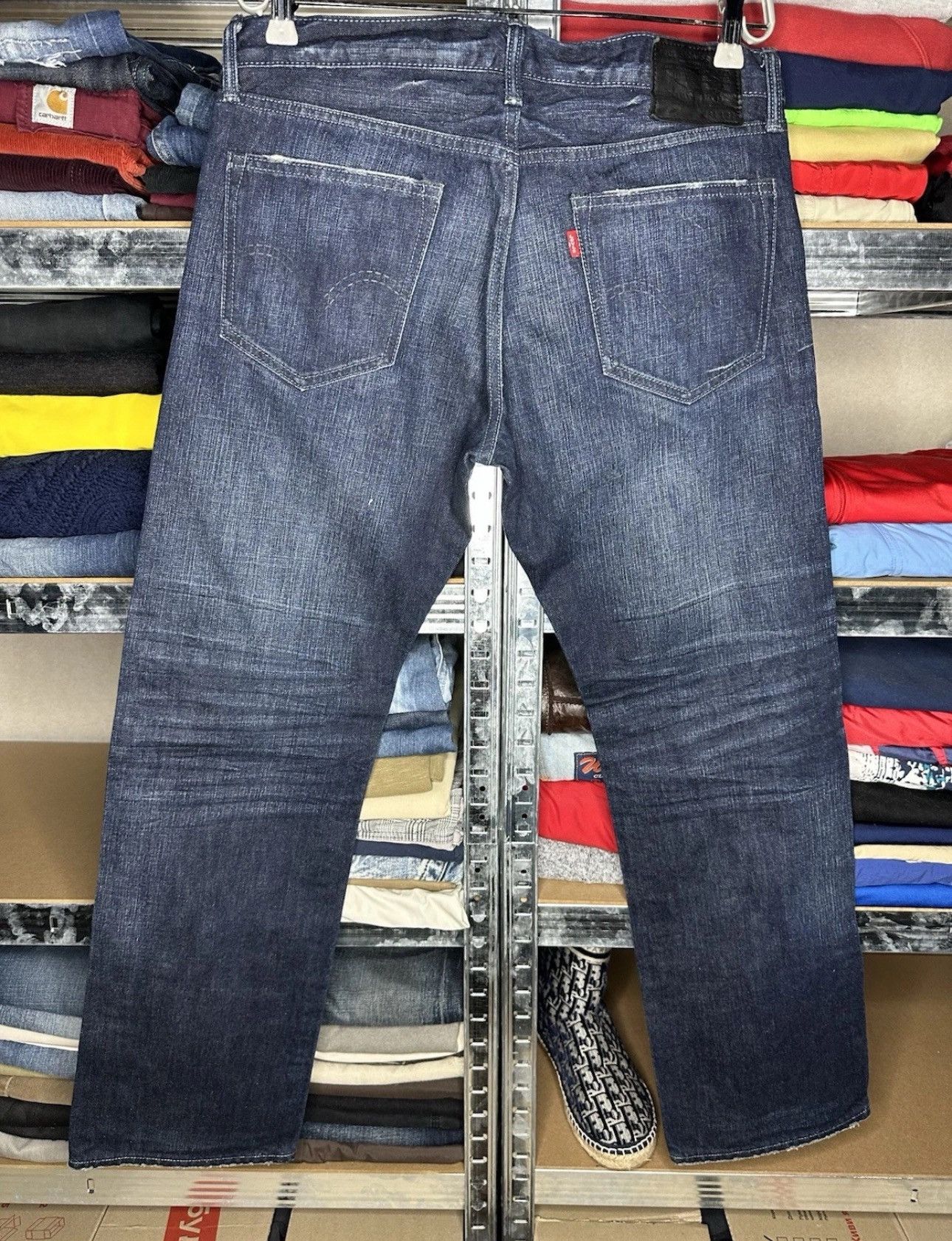 Levi's Levi’s 34 x 32 00's Vintage Punk Rarest Denim Jeans Pants Size US 34 / EU 50 - 2 Thumbnail
