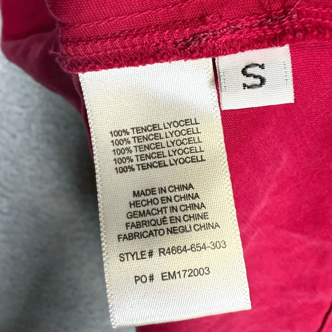 Anthropologie Cloth & Stone Anthropologie Women's Small Raspberry Red Sleeveless Top Tank S Red Womens Size S / US 4 / IT 40 - 7 Thumbnail