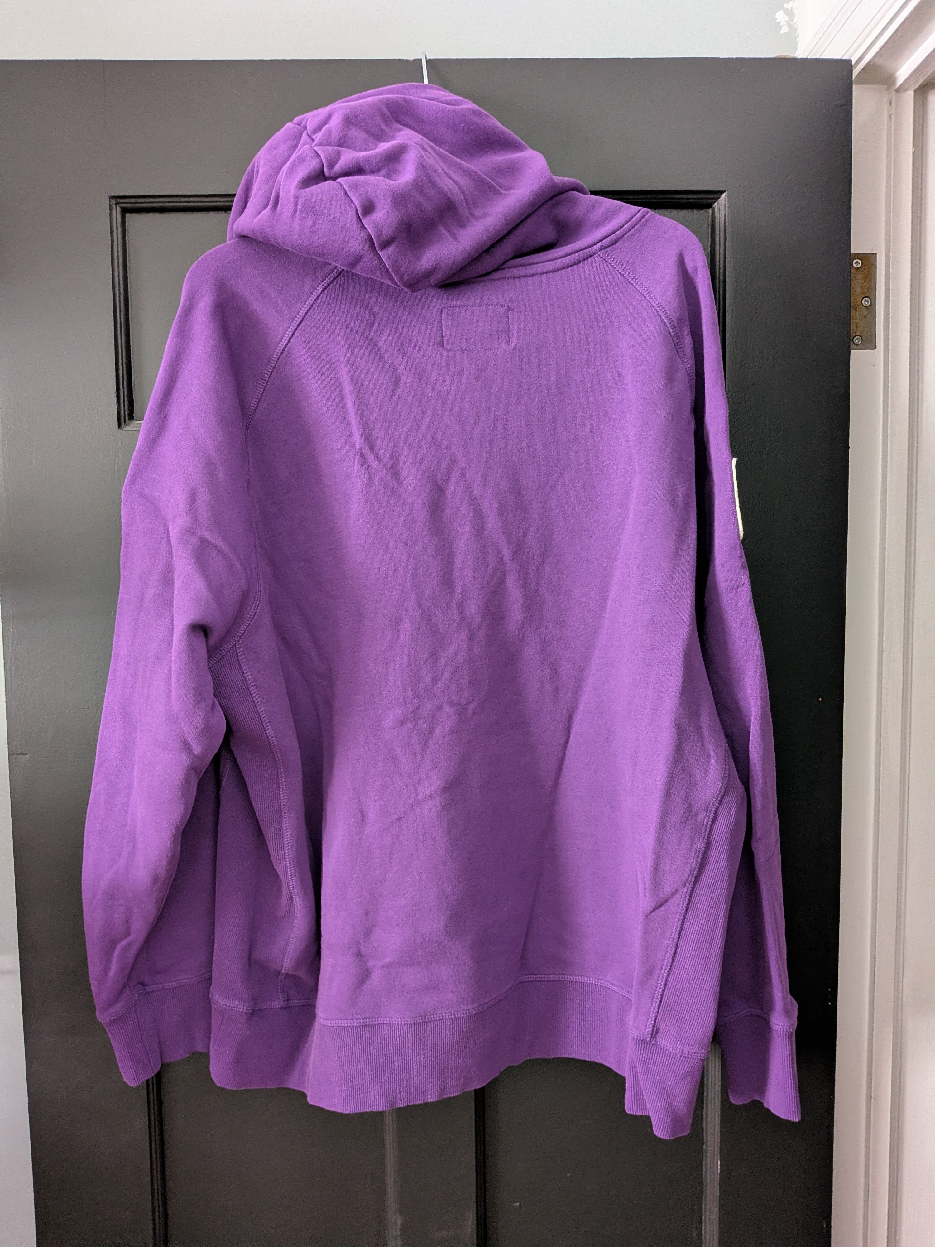 Ebbets Field Flannels Minnesota Vikings Raglan Hooded Sweatshirt Size US XXL / EU 58 / 5 - 7 Thumbnail