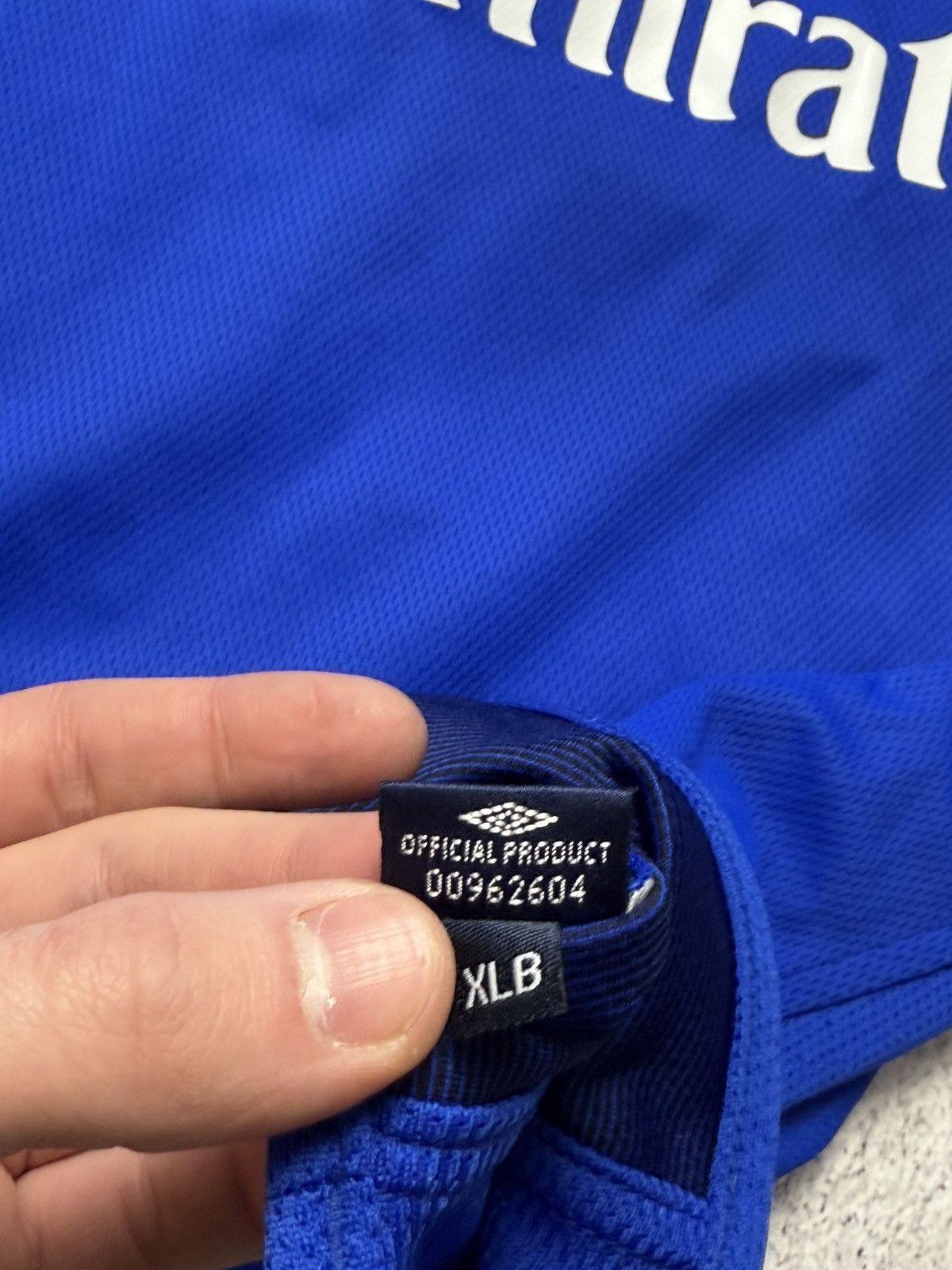 Chelsea Soccer CHELSEA 2003 #10 J.Cole FOOTBALL SHIRT SOCCER JERSEY UMBRO Size US S / EU 44-46 / 1 - 14 Thumbnail
