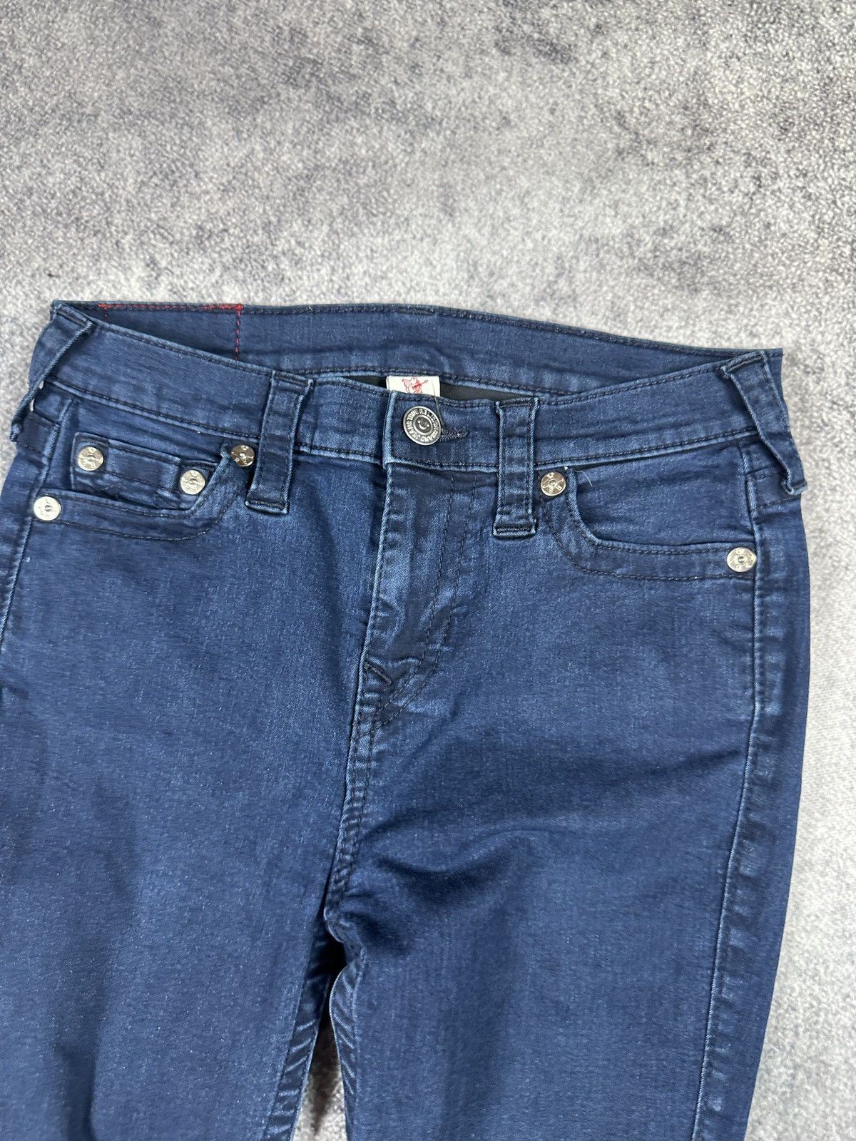 True Religion Y2K vintage true religion High Waisted jeans Streetwear Alt Size 29" - 4 Thumbnail