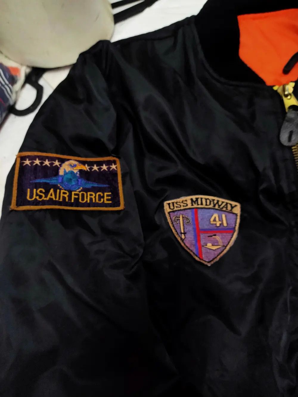Other Vintage US Air force bomber jacket Size US M / EU 48-50 / 2 - 6 Thumbnail