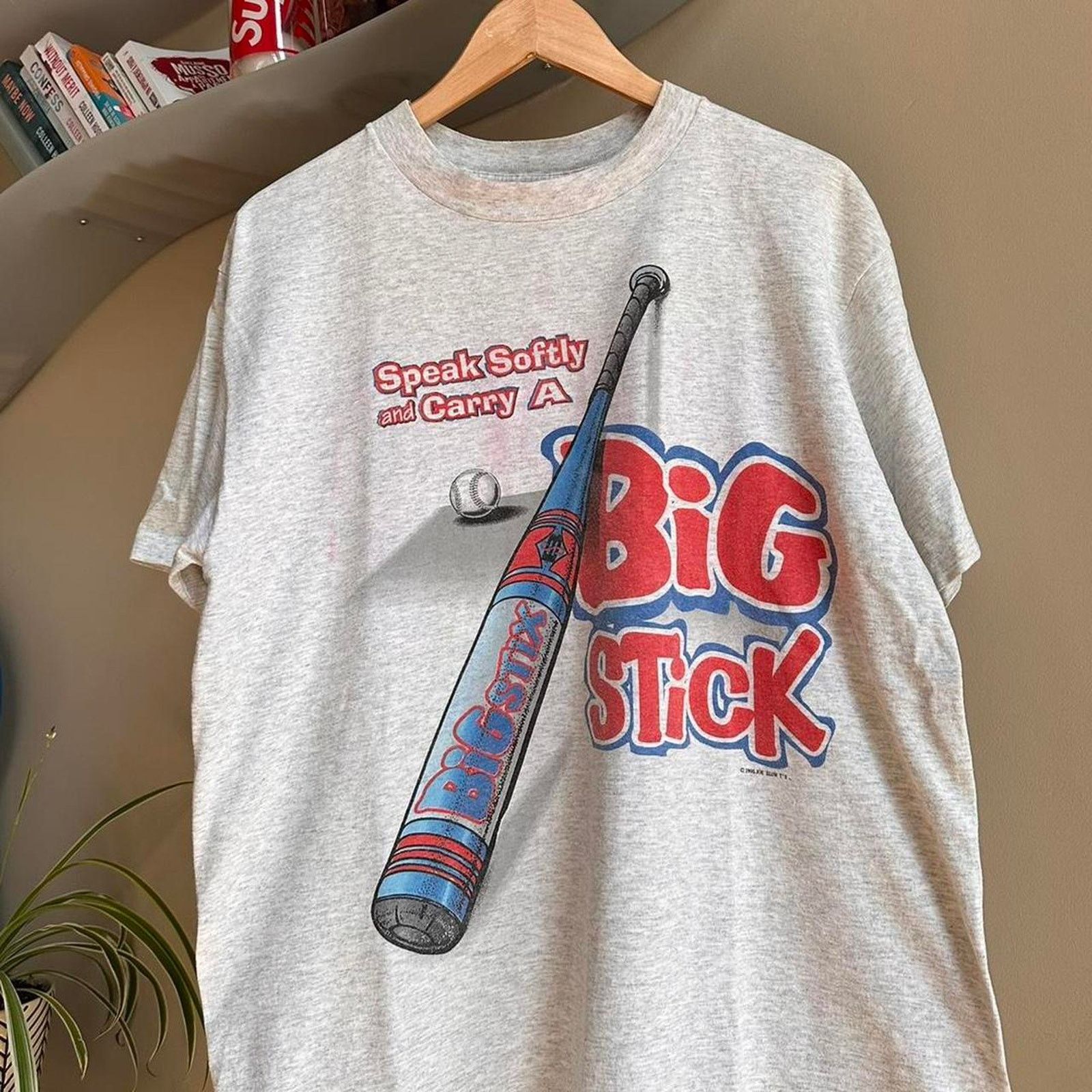 MLB × Vintage Vintage 1995 Big Stick Joe Blow Shirt Size US L / EU 52-54 / 3 - 2 Thumbnail