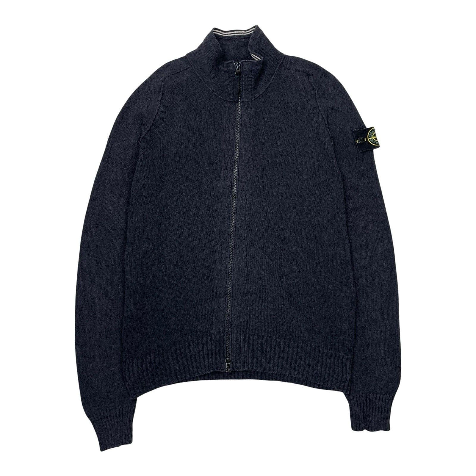 Stone Island Stone Island Knitted Cardigan Full Zip Cotton Track Top M Size US M / EU 48-50 / 2 - 1 Thumbnail