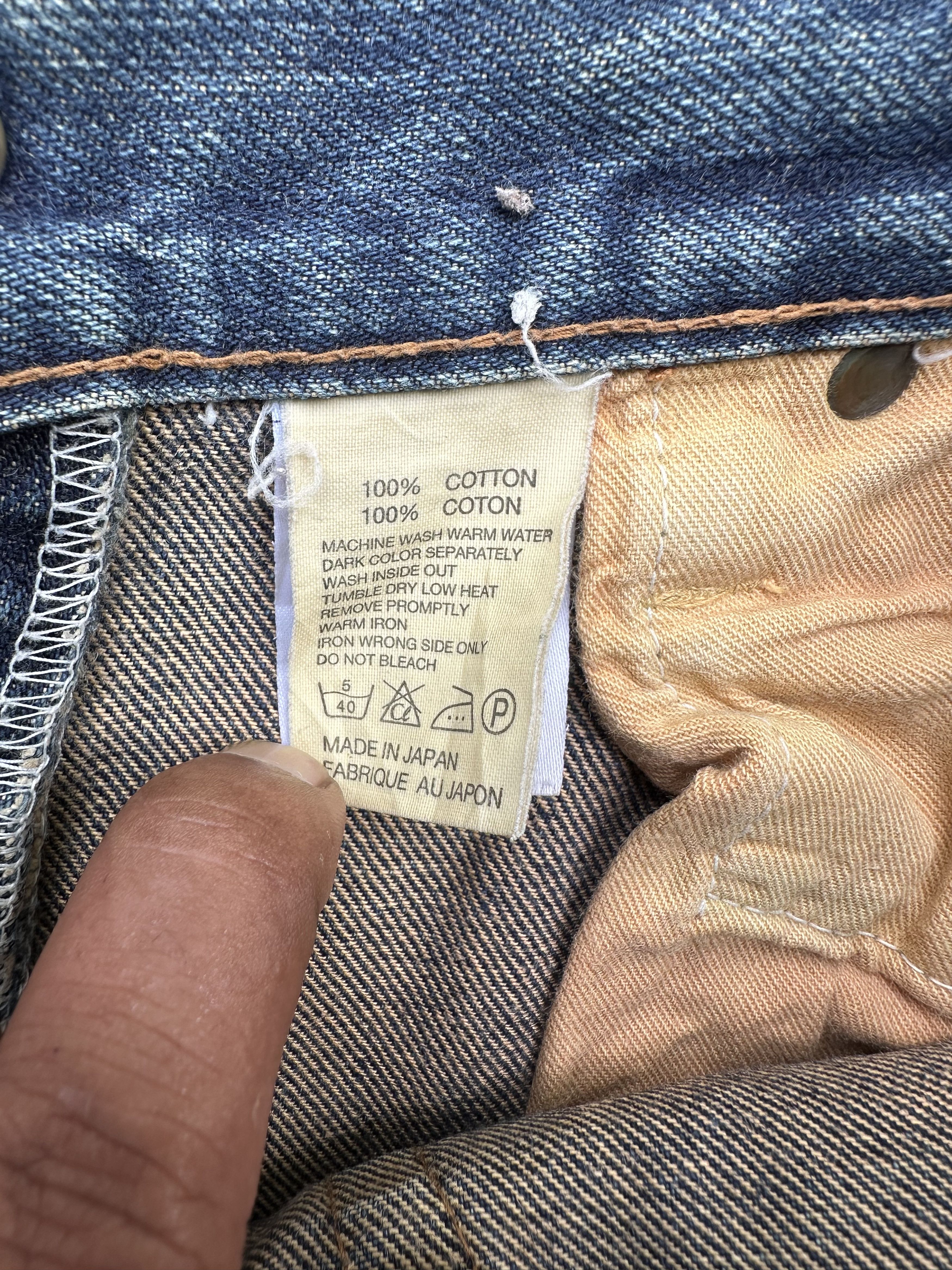 Japanese Brand Japanese Brand Wow Distressed Denim Flare Jeans Size US 28 / EU 44 - 13 Thumbnail