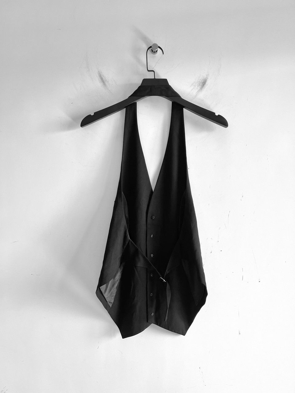 Limi Feu Yohji Yamamoto LIMI feu - Open Back Sleeveless Long Vest Size S / US 4 / IT 40 - 2 Thumbnail