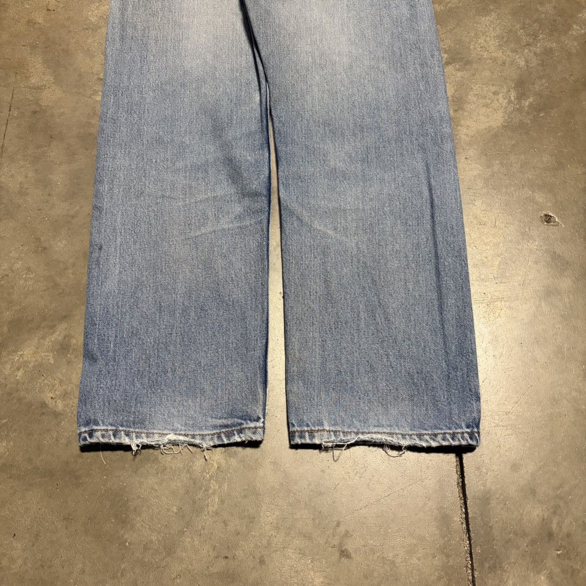 Levi's Vintage Levis 505 Jeans Straight Regular Fit Faded Washed Size US 32 / EU 48 - 9 Thumbnail