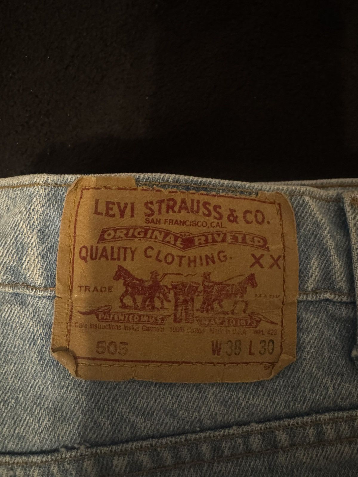Levi's Levi’s 505 38x30 Size US 38 / EU 54 - 2 Thumbnail