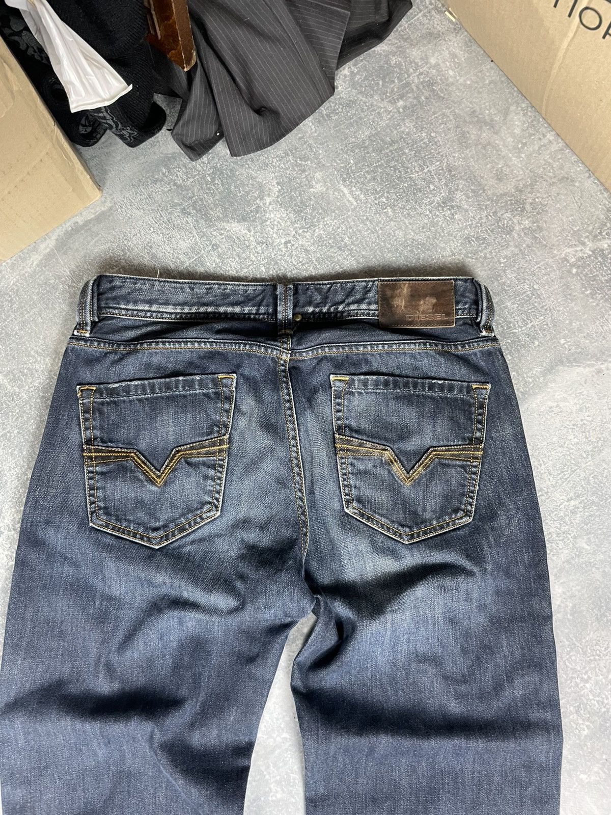 Diesel Crazy vintage Diesel larkee baggy pants jeans denim vintage Size US 31 - 6 Thumbnail