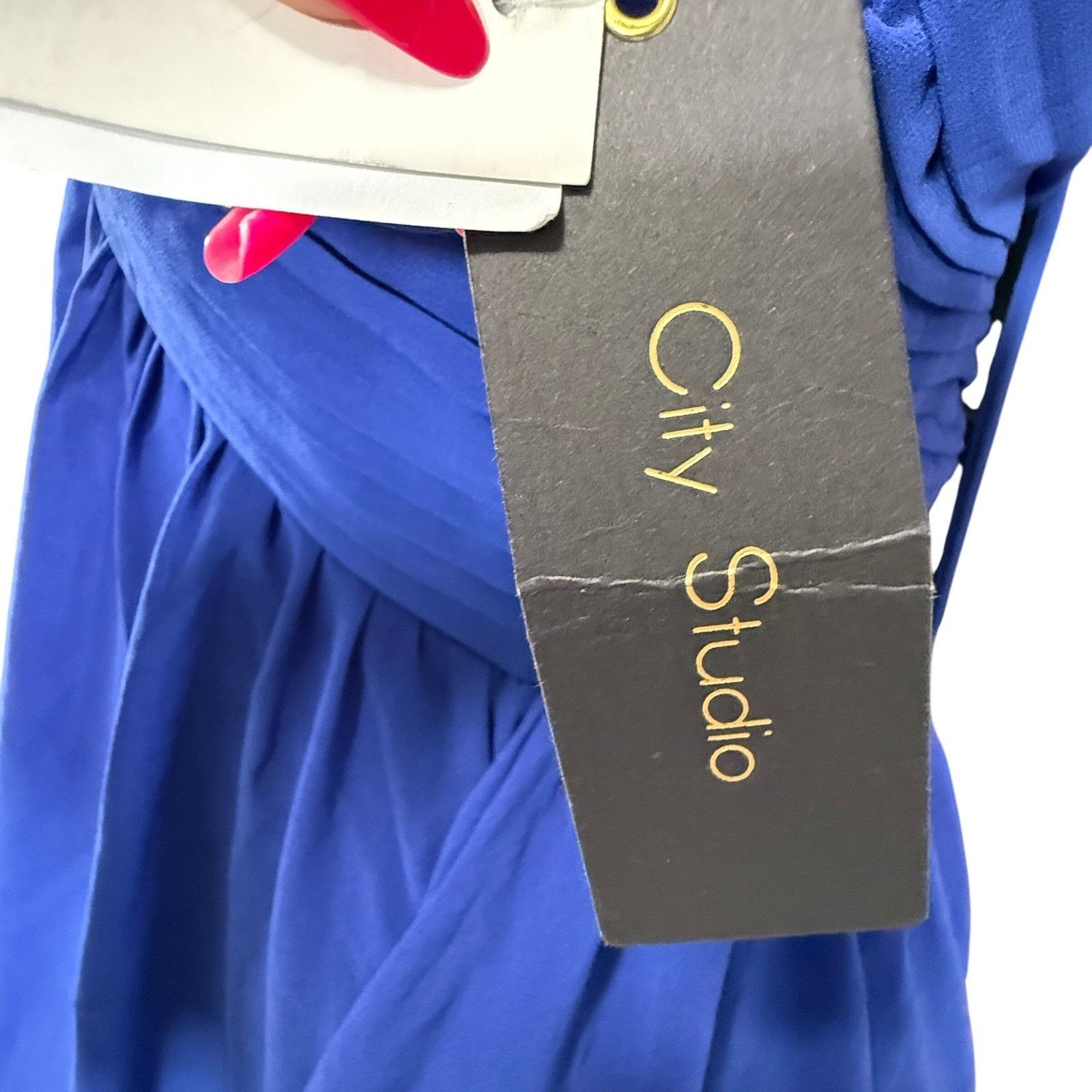 Other City Studio Women Ruffle Strap Corset Back Party Dress 11/12 Size XL / US 12-14 / IT 48-50 - 9 Thumbnail