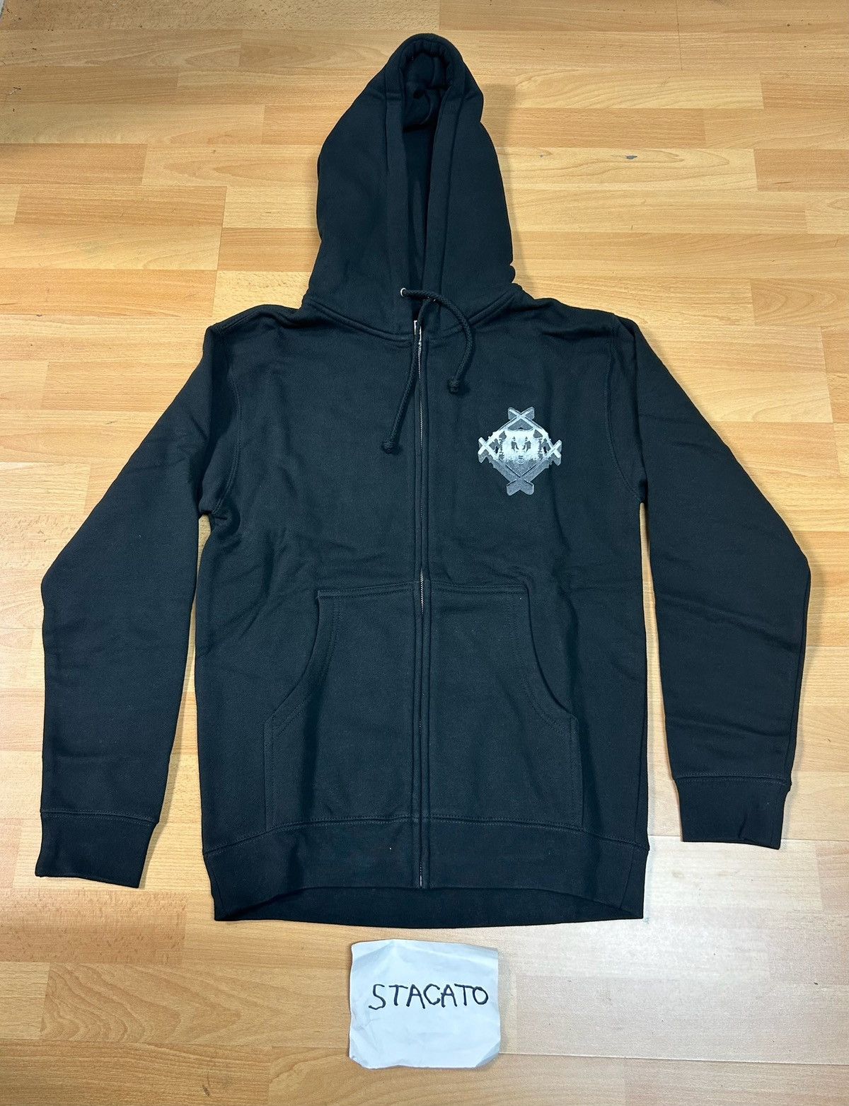 Hollow Squad × Xavier Wulf / Hollow Squad Pressure x Hollow Squad Xavier Wulf Zip Up Hoodie Black Size US S / EU 44-46 / 1 - 2 Thumbnail