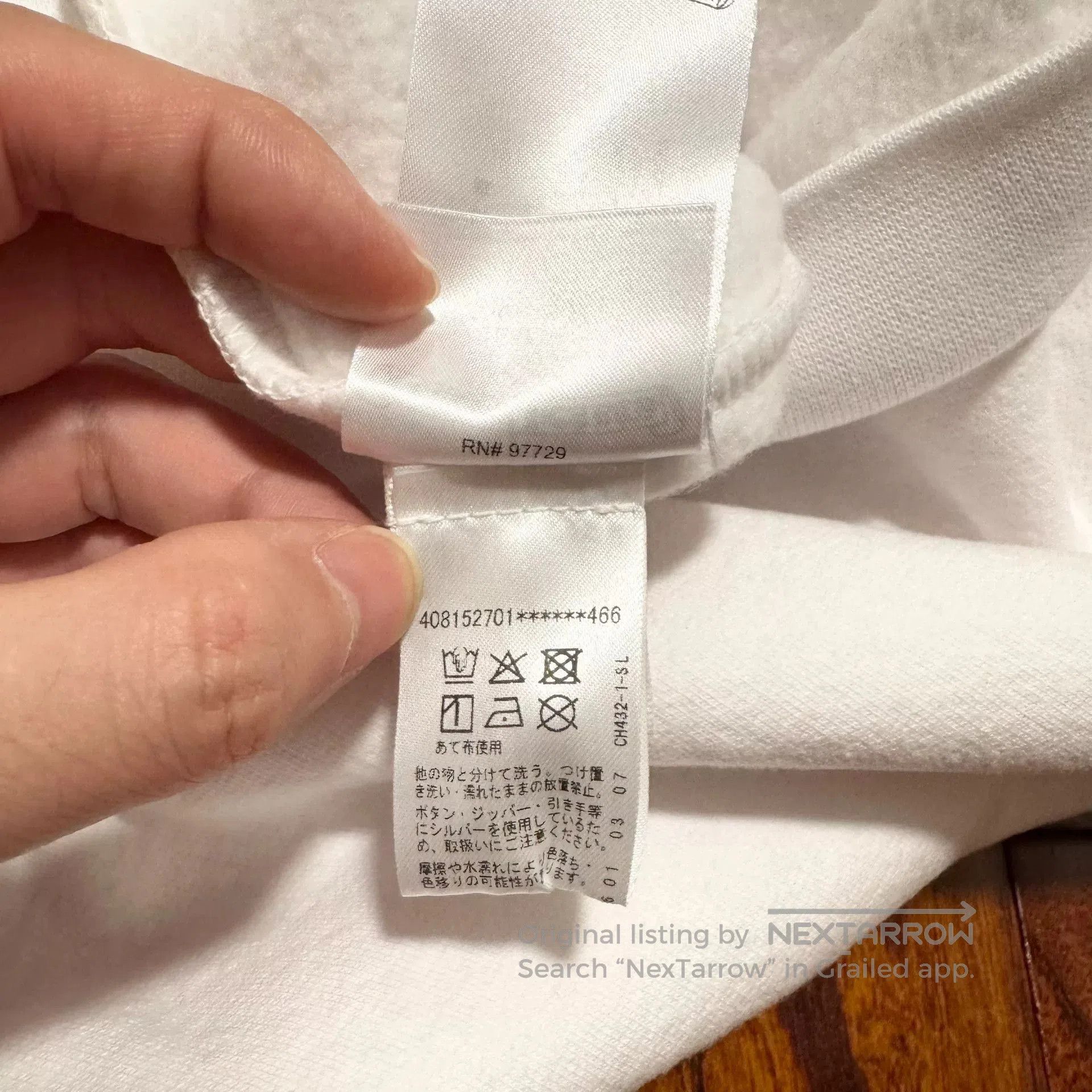 Chrome Hearts chrome hearts white hooded sweatshirt XXL. Size US XXL / EU 58 / 5 - 7 Thumbnail