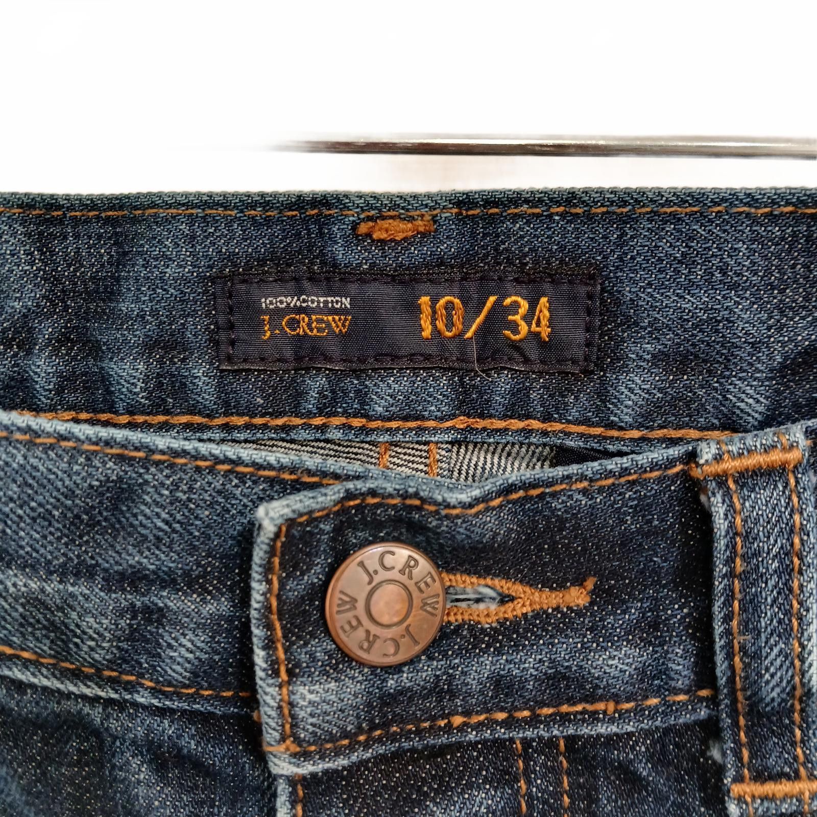 J.Crew J. Crew Classic Dark Wash Jeans Women's 10/34 Size 32" / US 10 / IT 46 - 7 Thumbnail