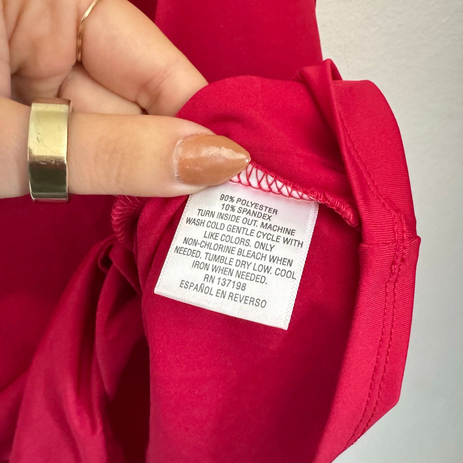 Vintage NEW VINTAGE Red Strappy Cutout Front $68 Tank Top Blouse M Size M / US 6-8 / IT 42-44 - 6 Thumbnail