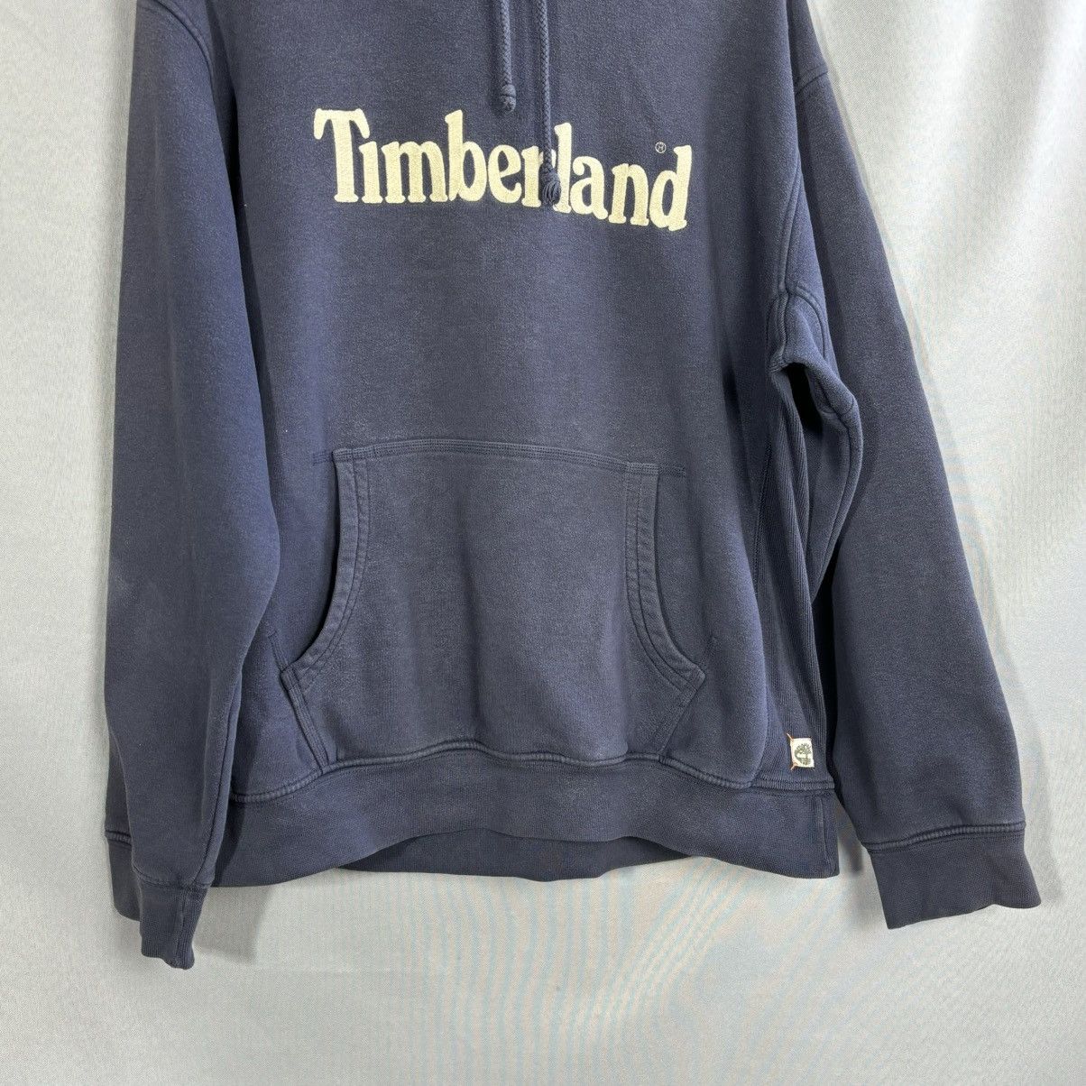 Timberland Timberland vintage hoodie big logo rare blue streetwear Size US L / EU 52-54 / 3 - 3 Thumbnail