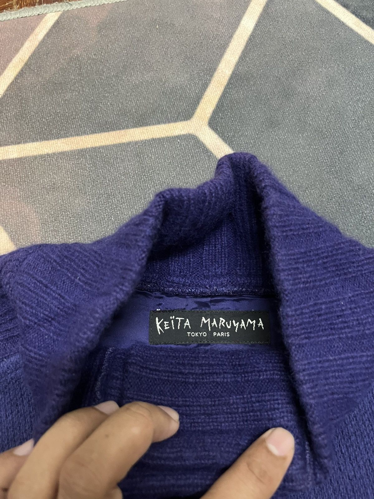 KEITAMARUYAMA 💥Keita Maruyama Luxury Wool Extra Longsleeves Jackets Size ONE SIZE - 10 Thumbnail