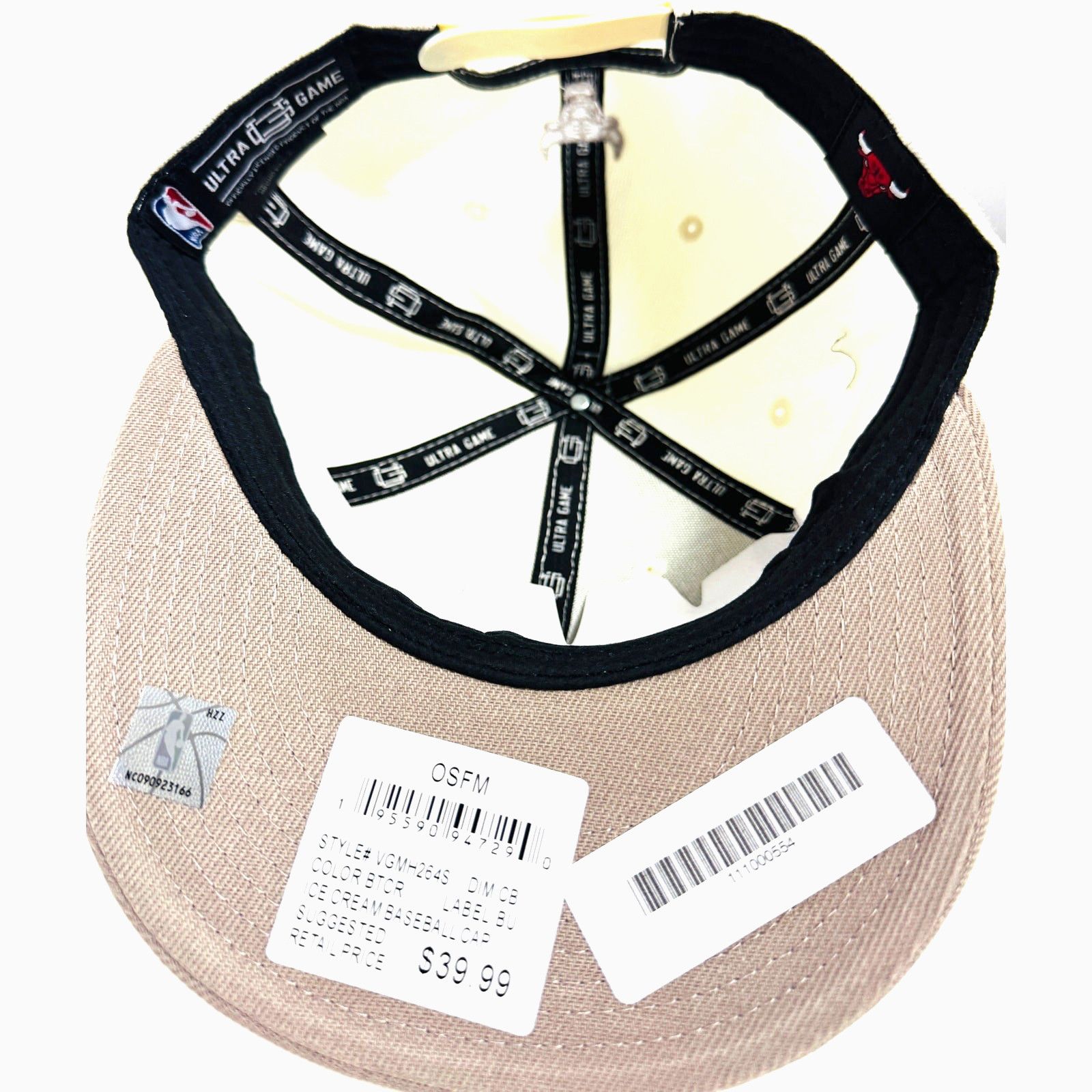 New Era Chicago Bulls Hat Flat Brim Snapback Basketball Streetwear Size ONE SIZE - 3 Thumbnail