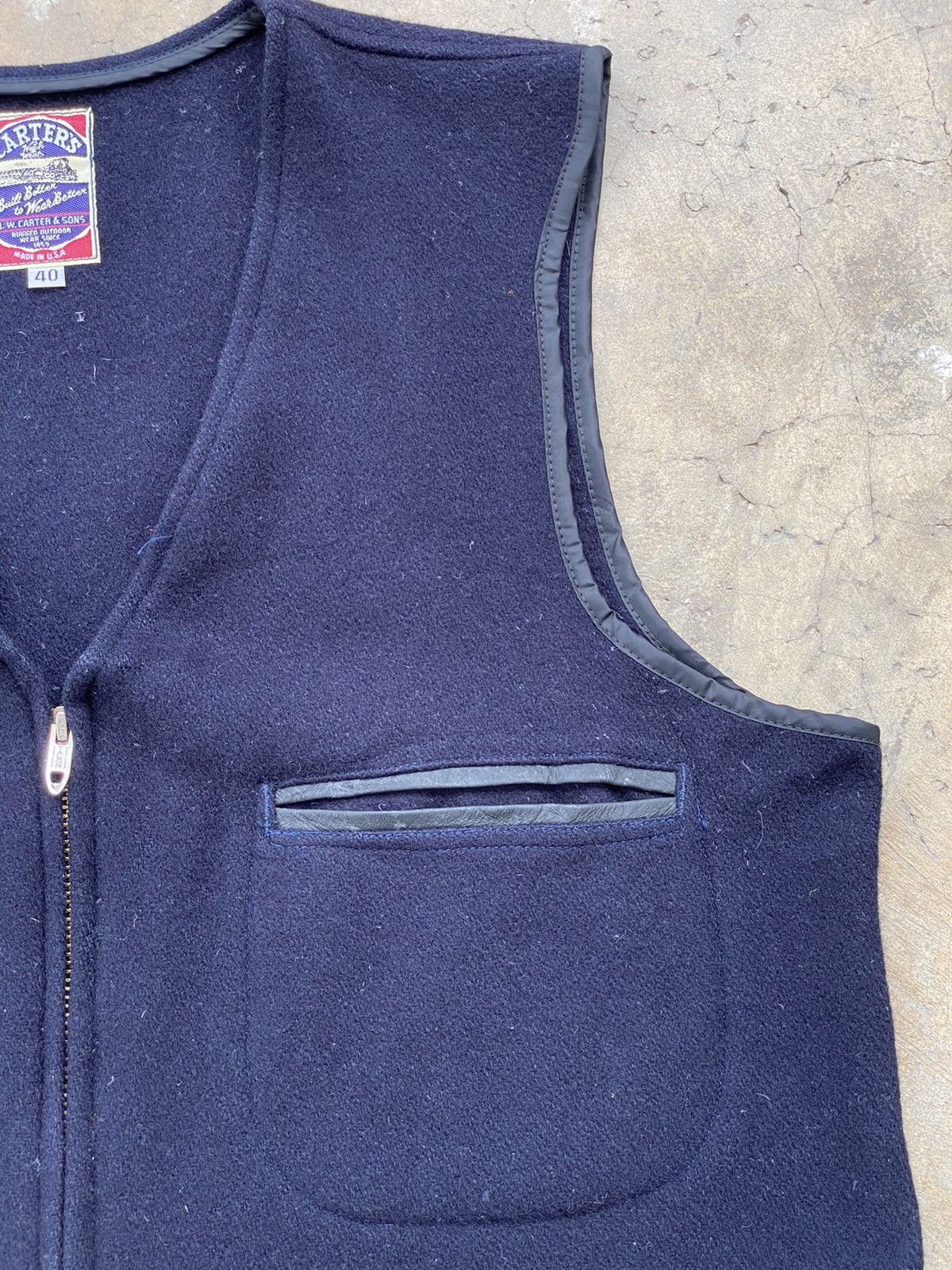 Carter's × Vintage Vintage Carters Wool Vest Jacket Size US M / EU 48-50 / 2 - 6 Thumbnail