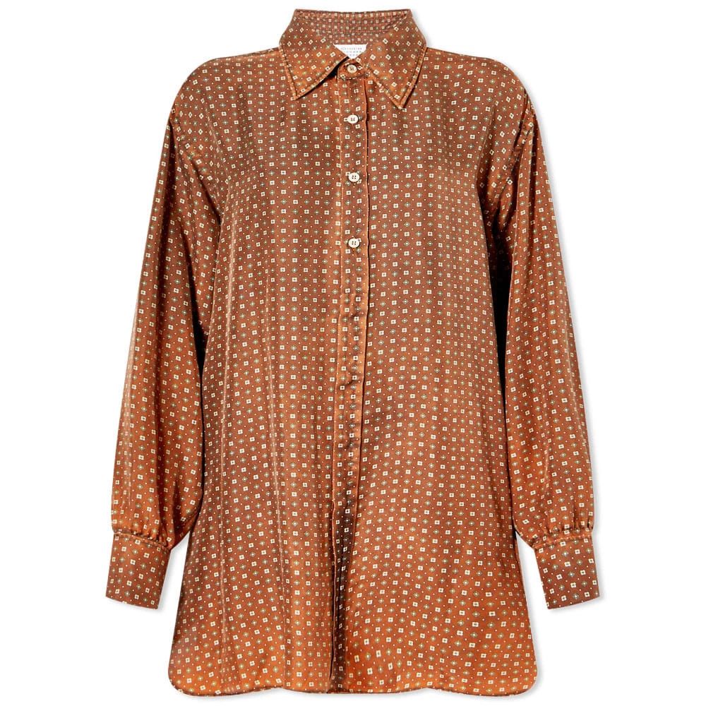 o1y0625 Patterned Shirt in Tan