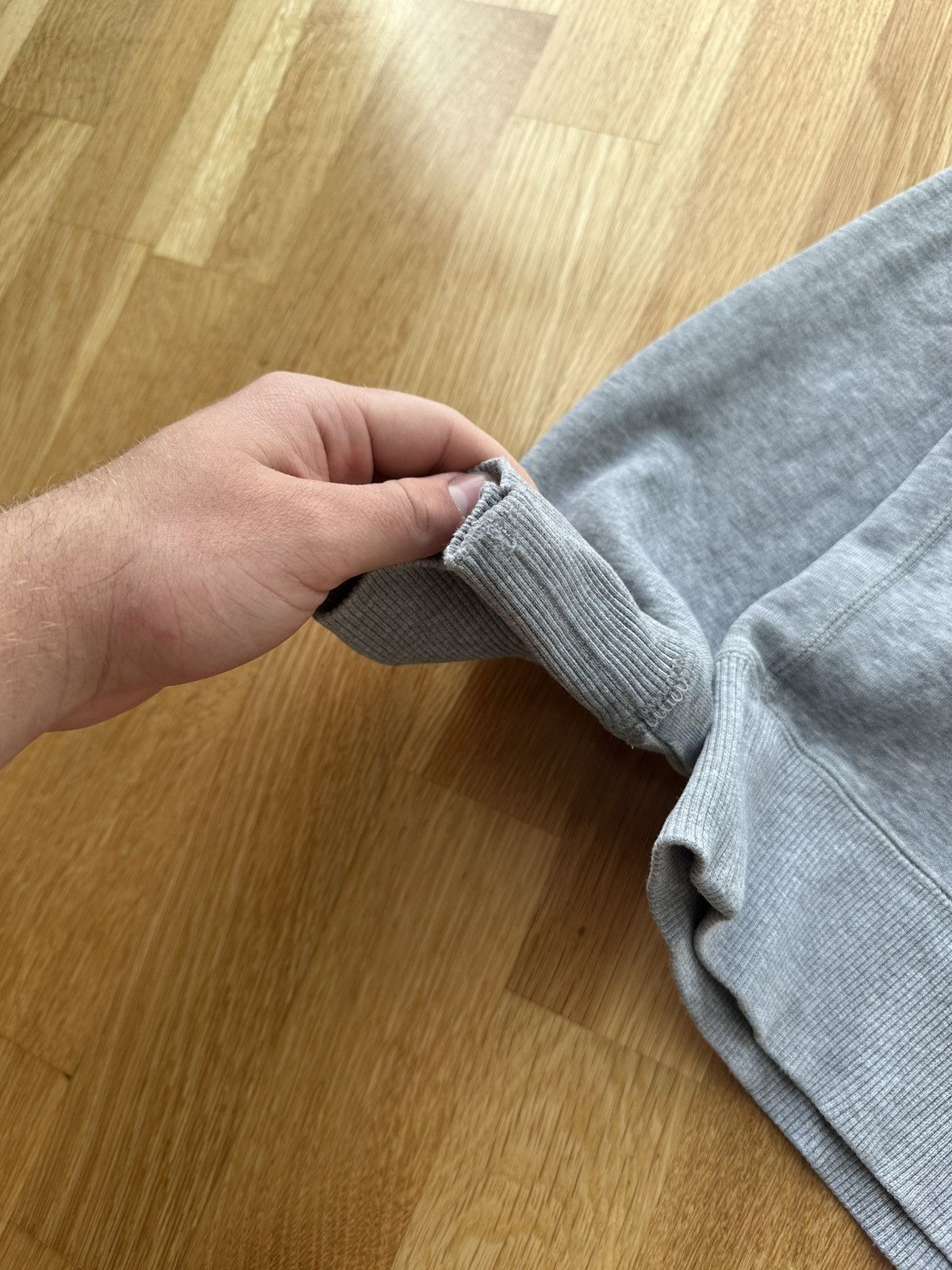 Nike × Vintage Nike vintage 90s sweatshirt grey Size US XL / EU 56 / 4 - 5 Thumbnail