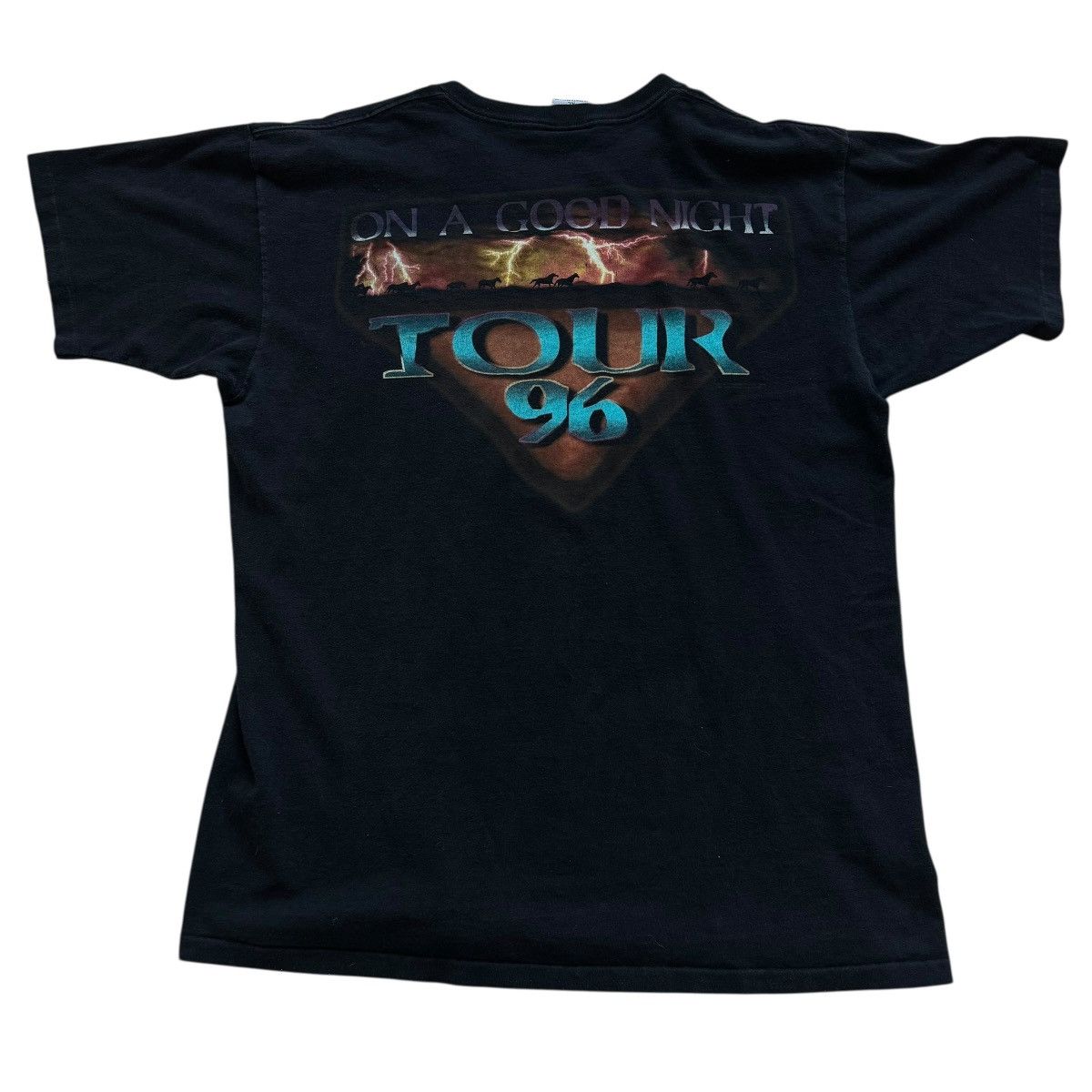 Vintage vintage Wade Hayes On A Good Night tour country music tee Size US XL / EU 56 / 4 - 1 Thumbnail