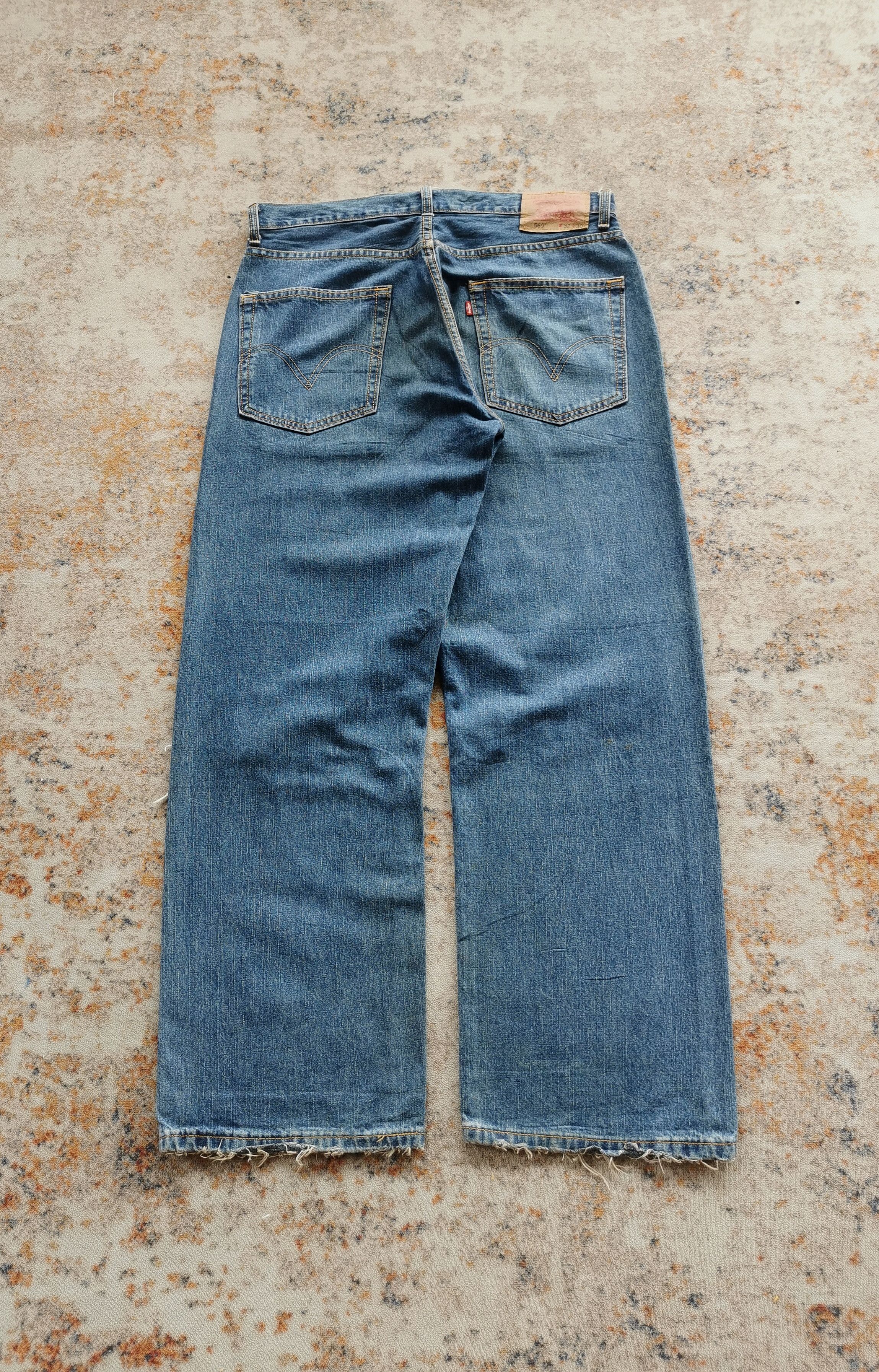 Levi's Vintage Levis Loose Straight 569 Jeans Size US 34 / EU 50 - 7 Thumbnail